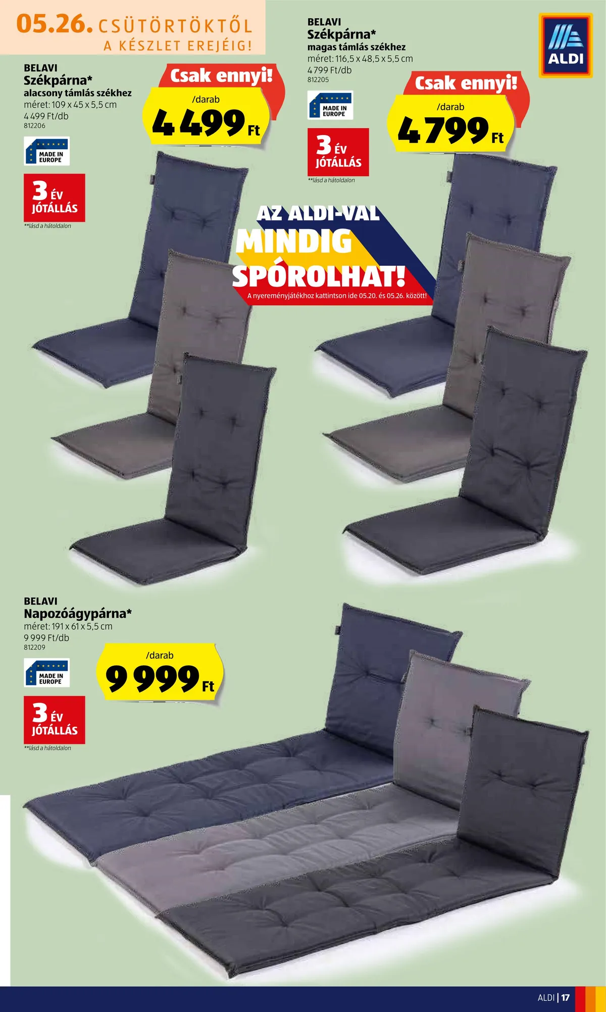 Aldi akciós újság 05.26–06.01 – 17. oldal