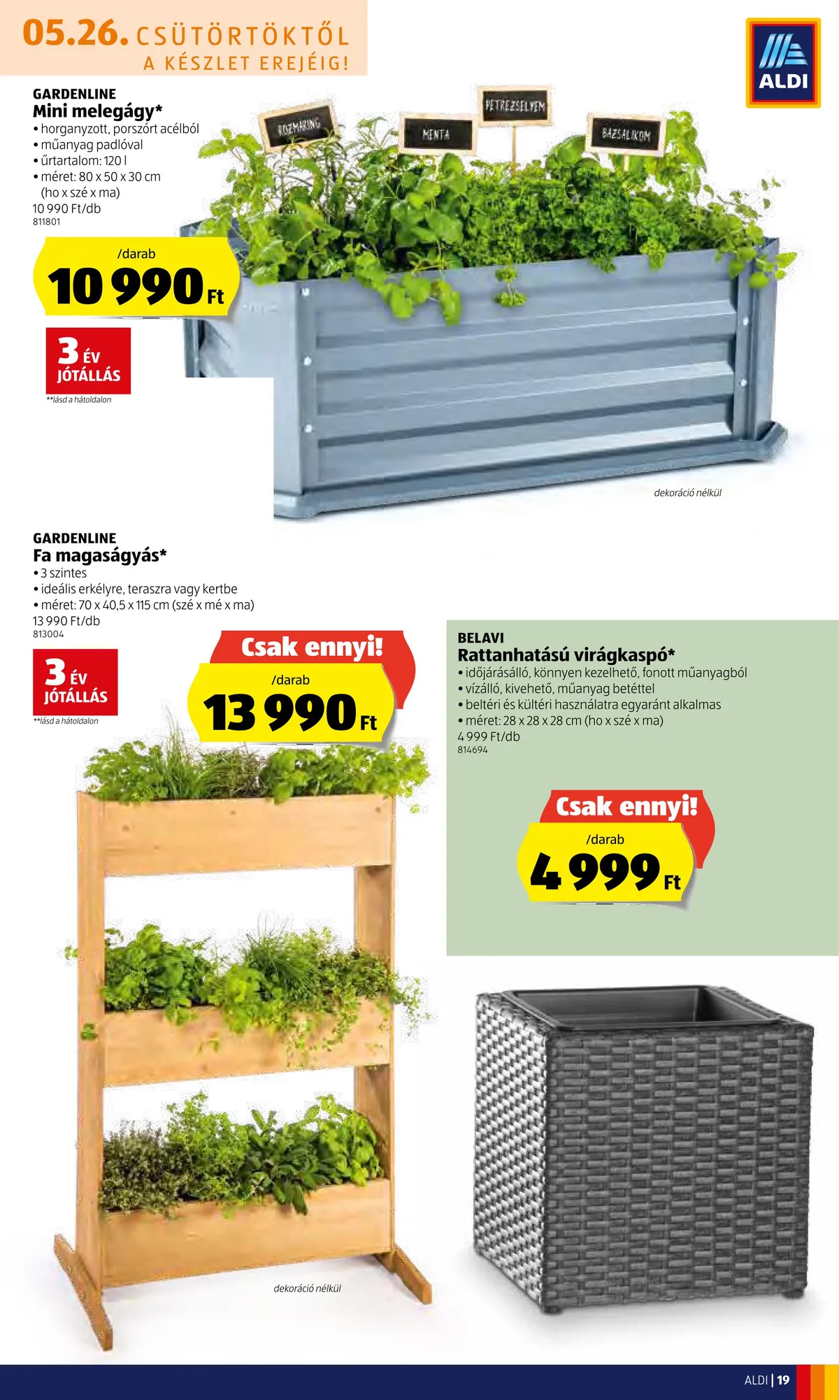 Aldi akciós újság 05.26–06.01 – 19. oldal