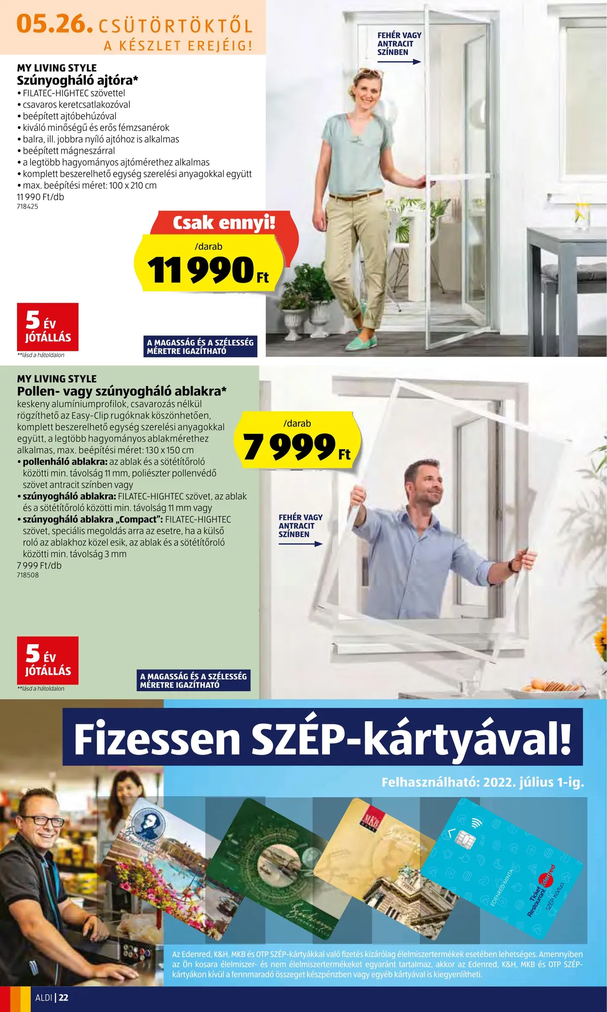 Aldi akciós újság 05.26–06.01 – 22. oldal