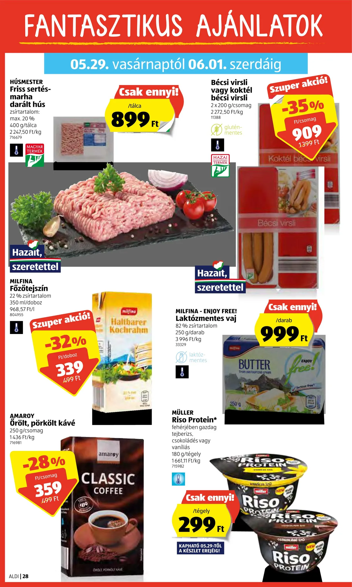 Aldi akciós újság 05.26–06.01 – 28. oldal