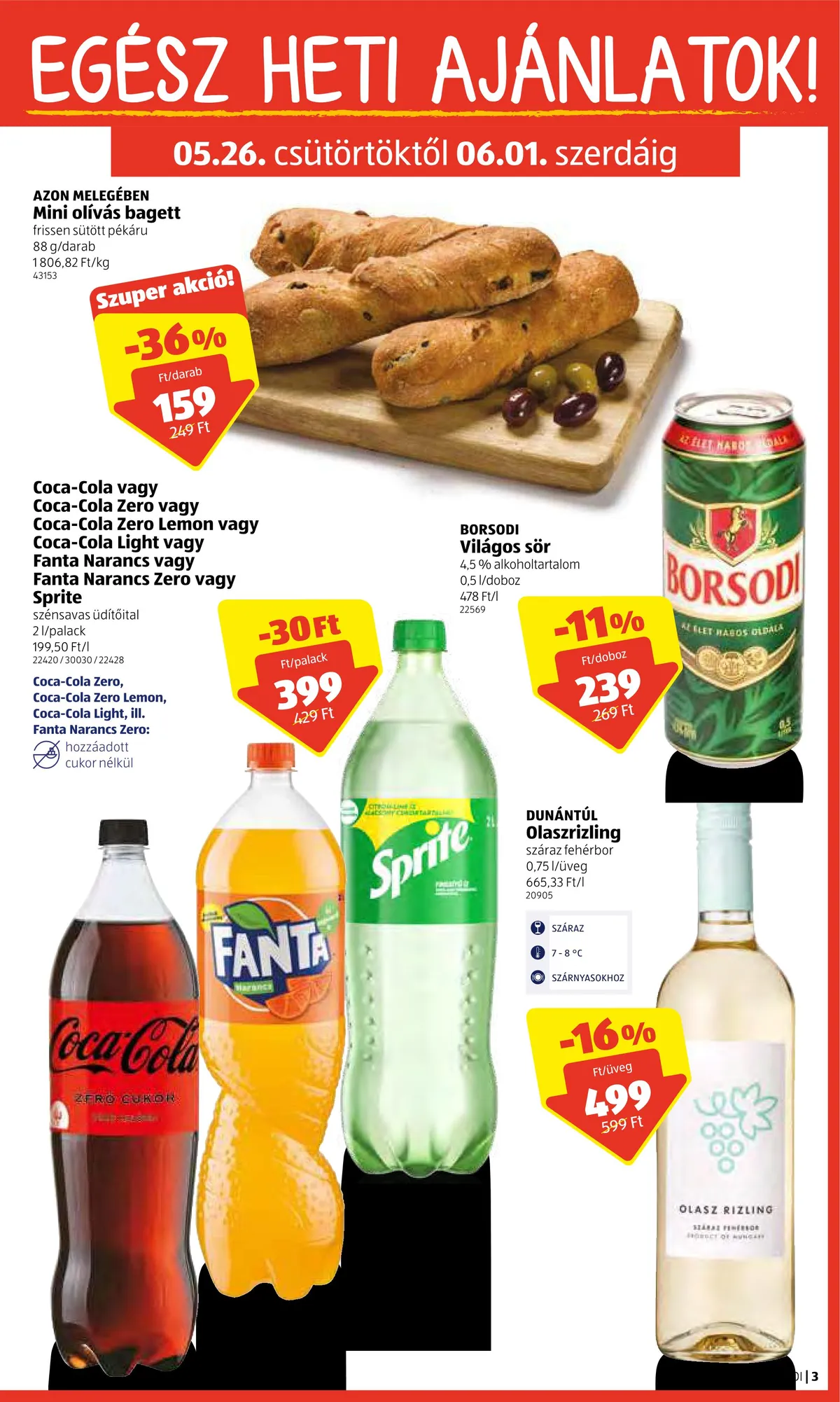 Aldi akciós újság 05.26–06.01 – 3. oldal