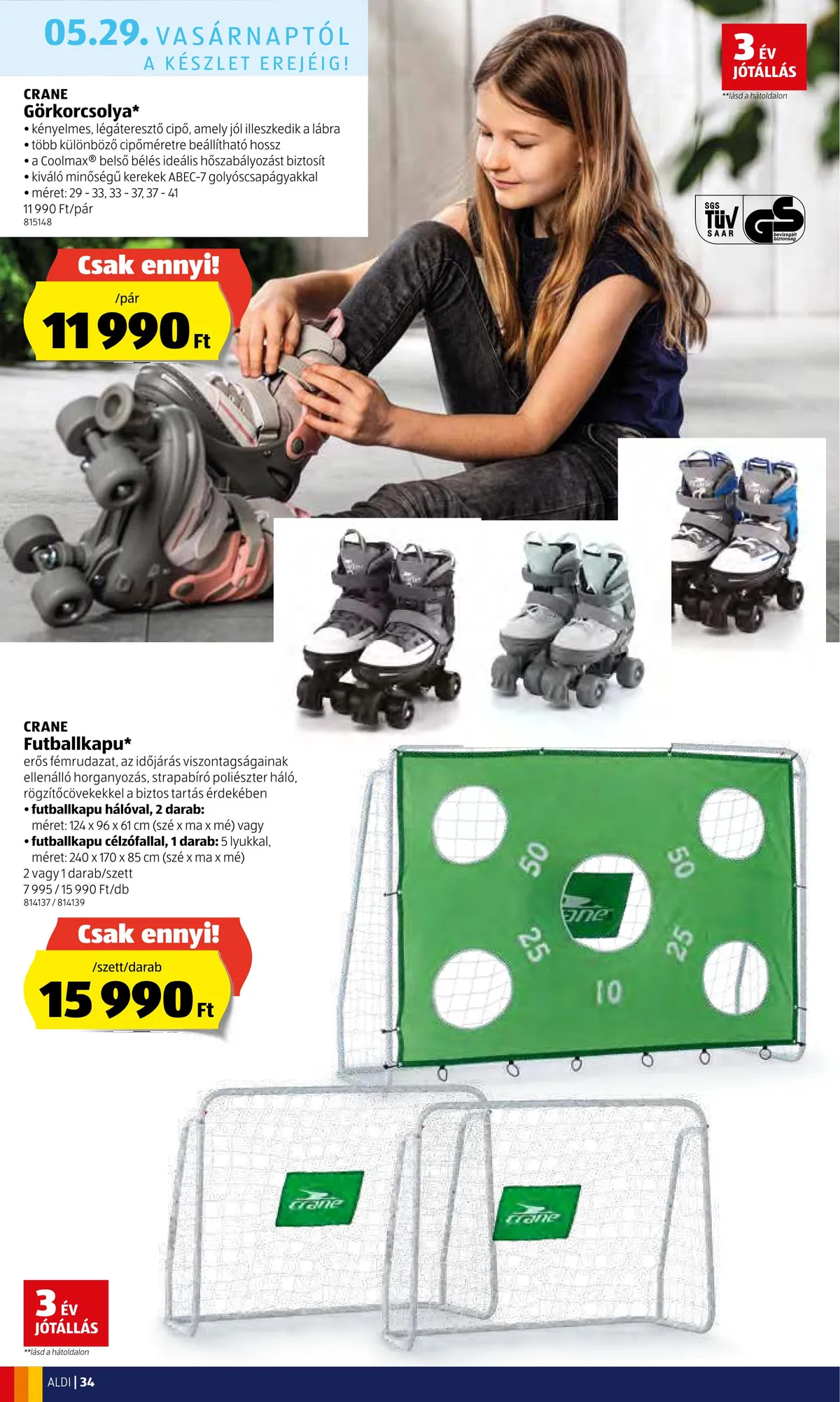 Aldi akciós újság 05.26–06.01 – 34. oldal