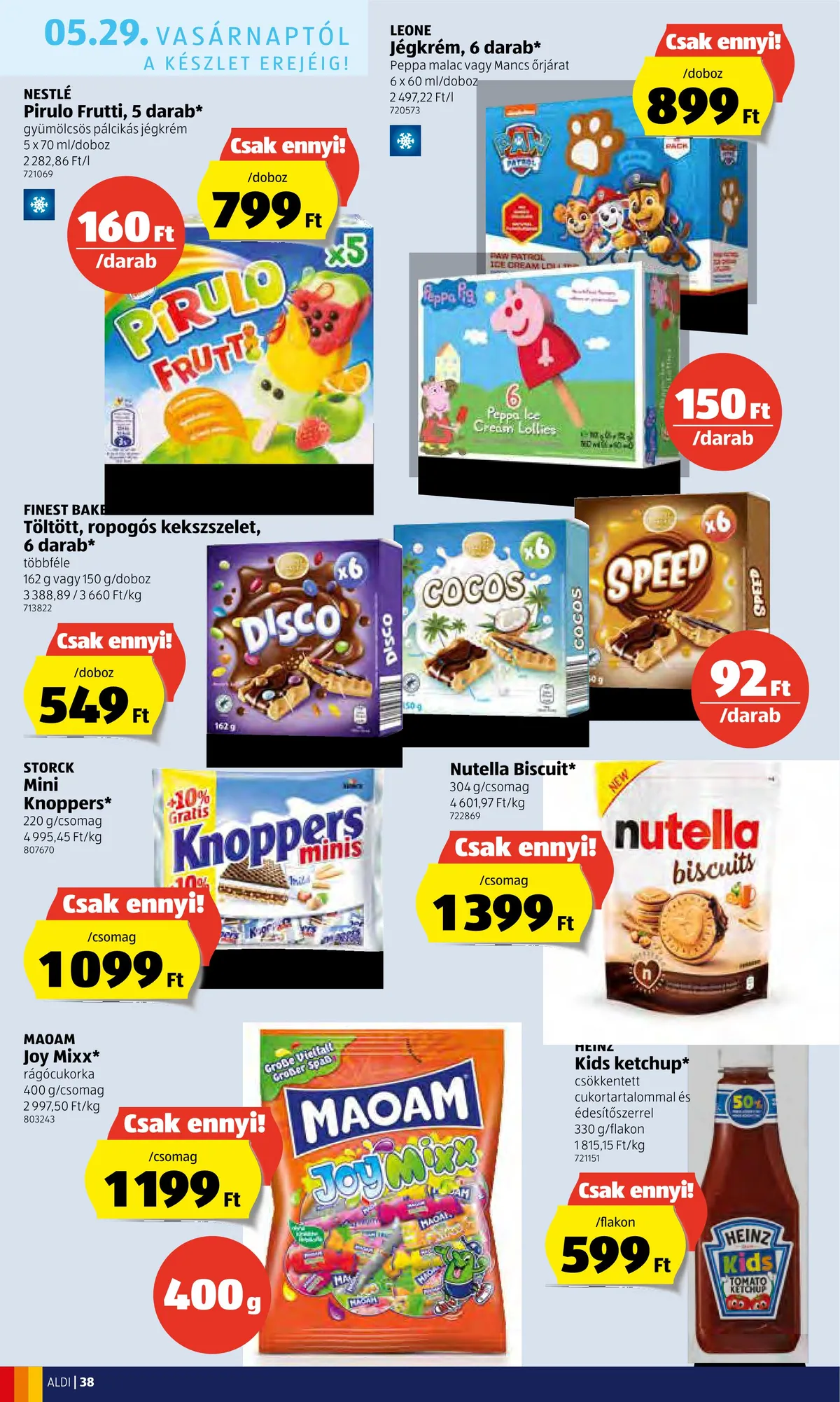 Aldi akciós újság 05.26–06.01 – 38. oldal