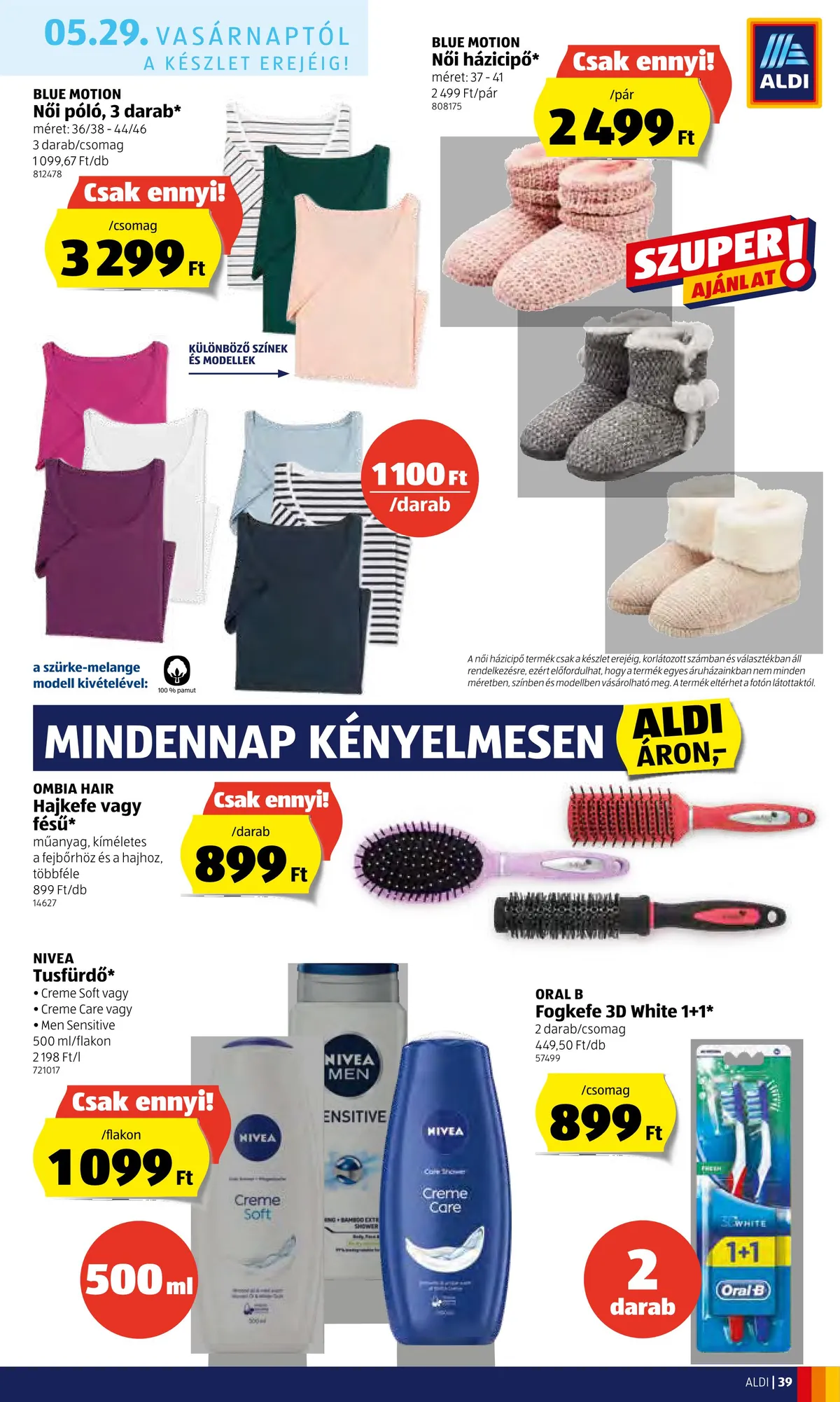 Aldi akciós újság 05.26–06.01 – 39. oldal