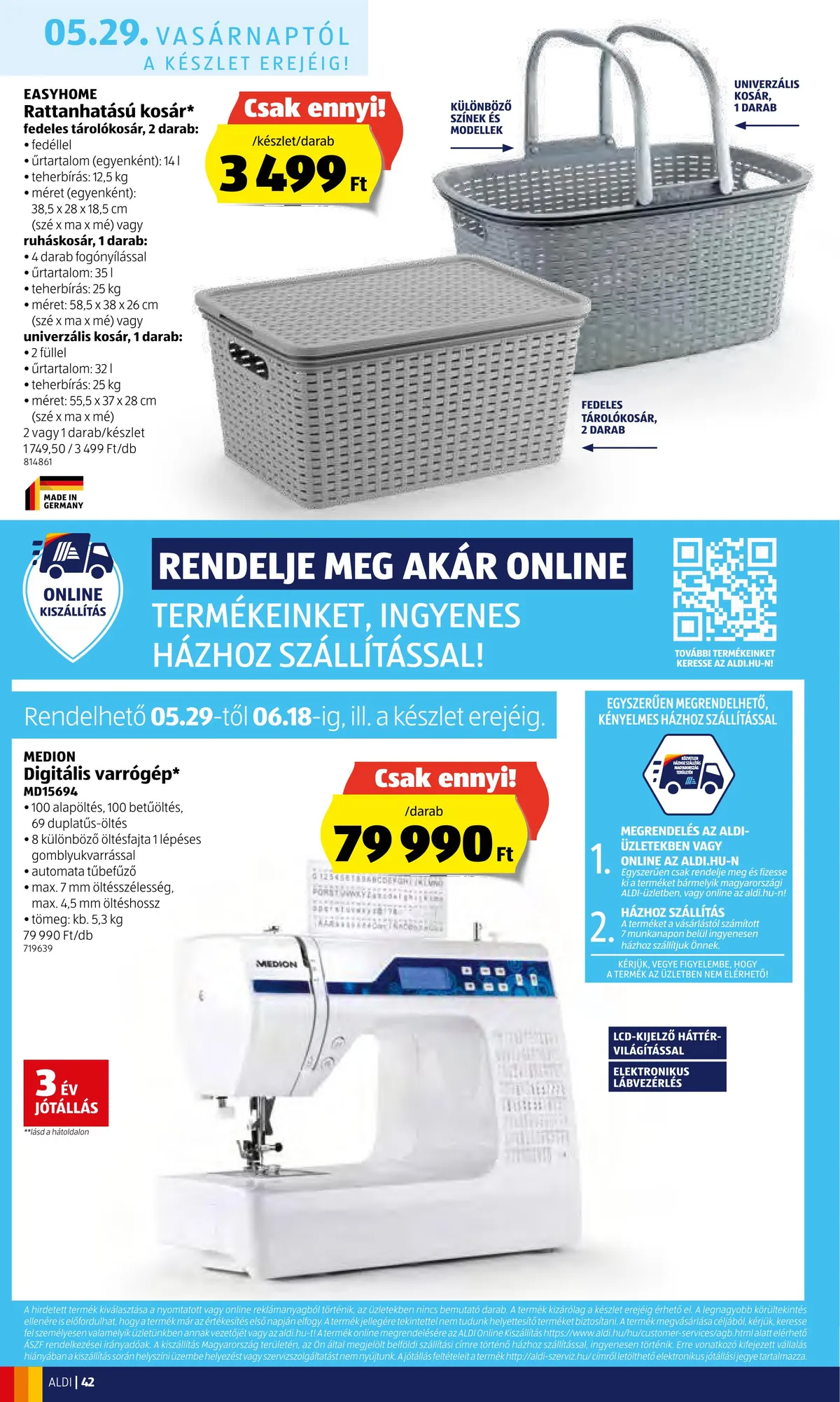 Aldi akciós újság 05.26–06.01 – 42. oldal