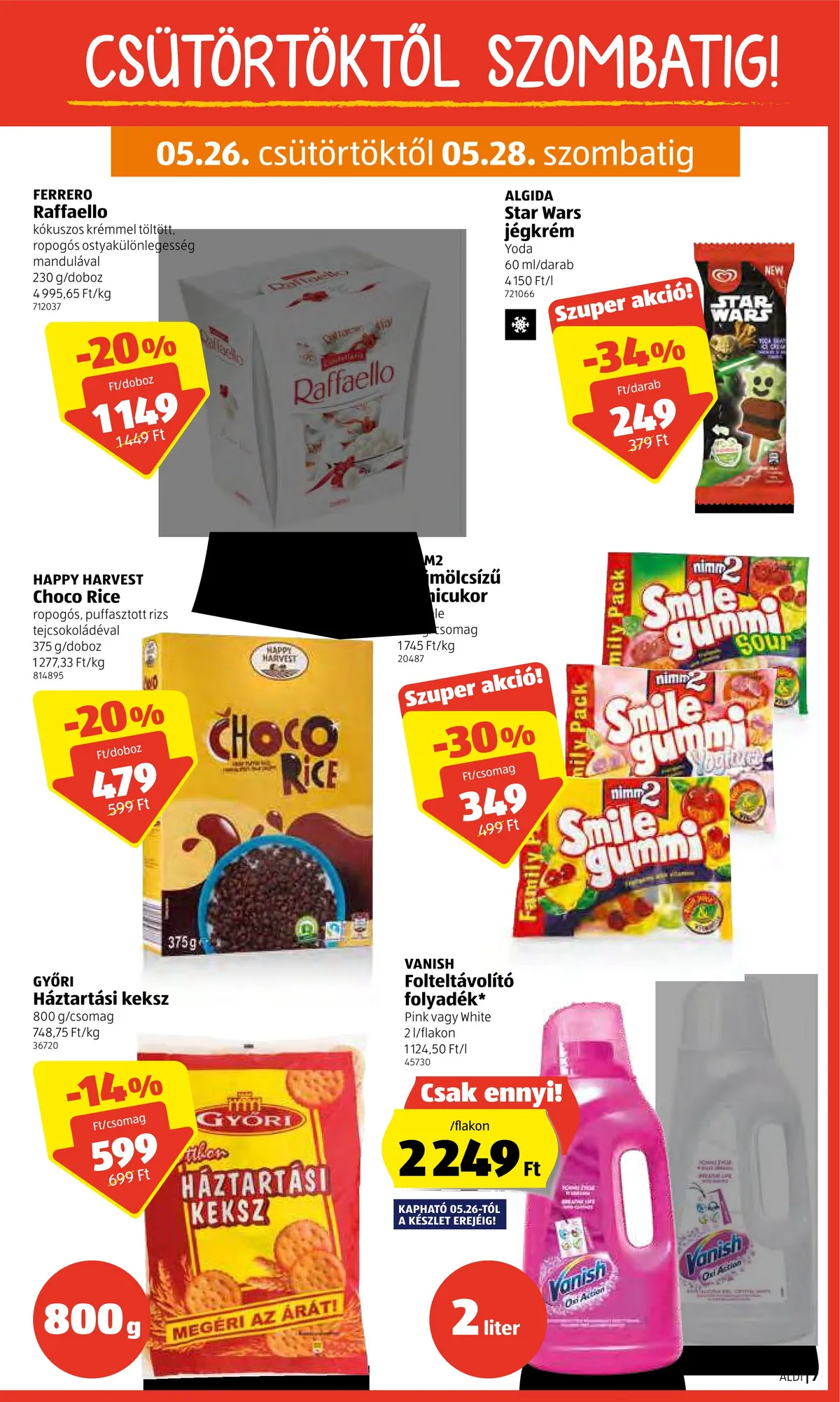 Aldi akciós újság 05.26–06.01 – 7. oldal