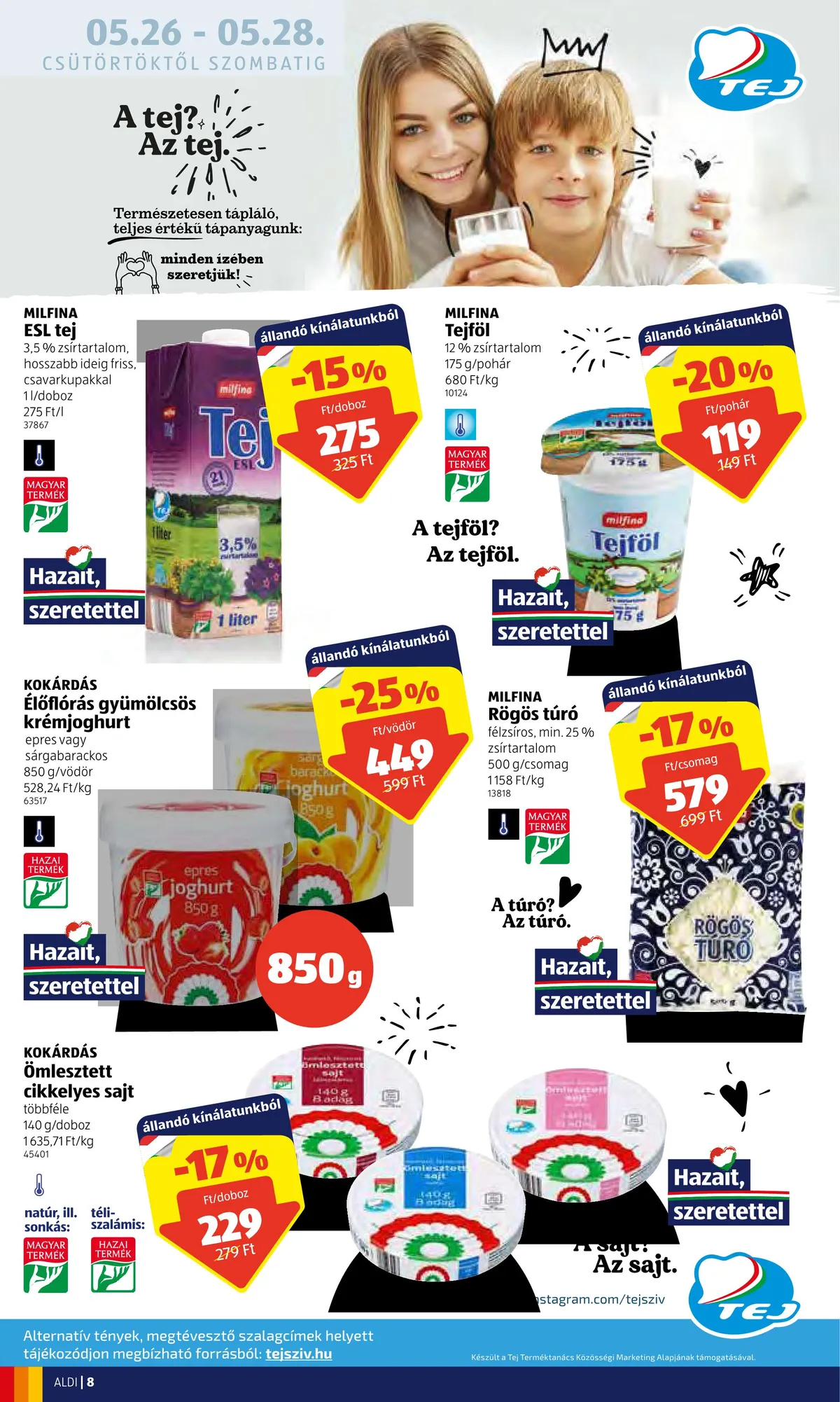 Aldi akciós újság 05.26–06.01 – 8. oldal