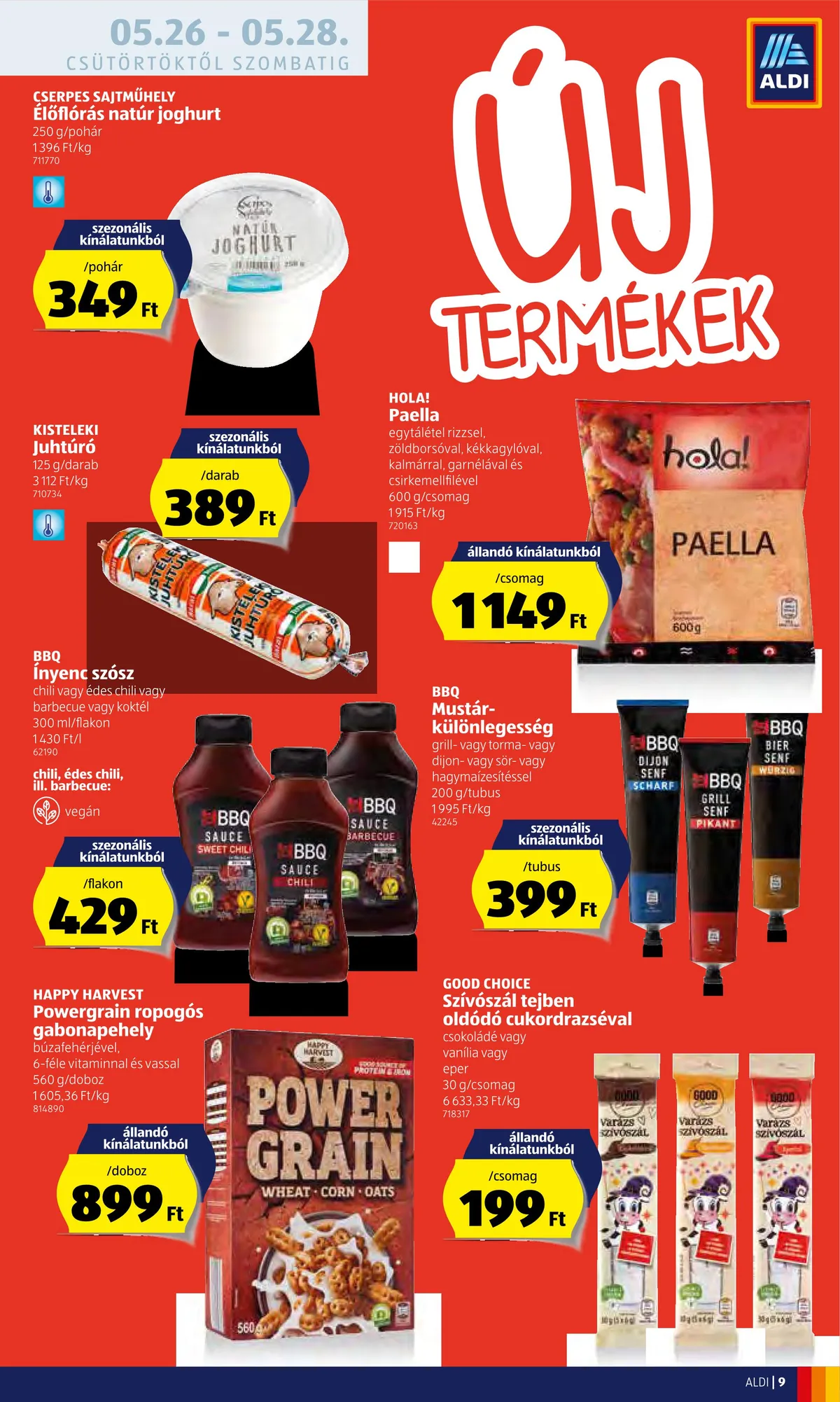 Aldi akciós újság 05.26–06.01 – 9. oldal