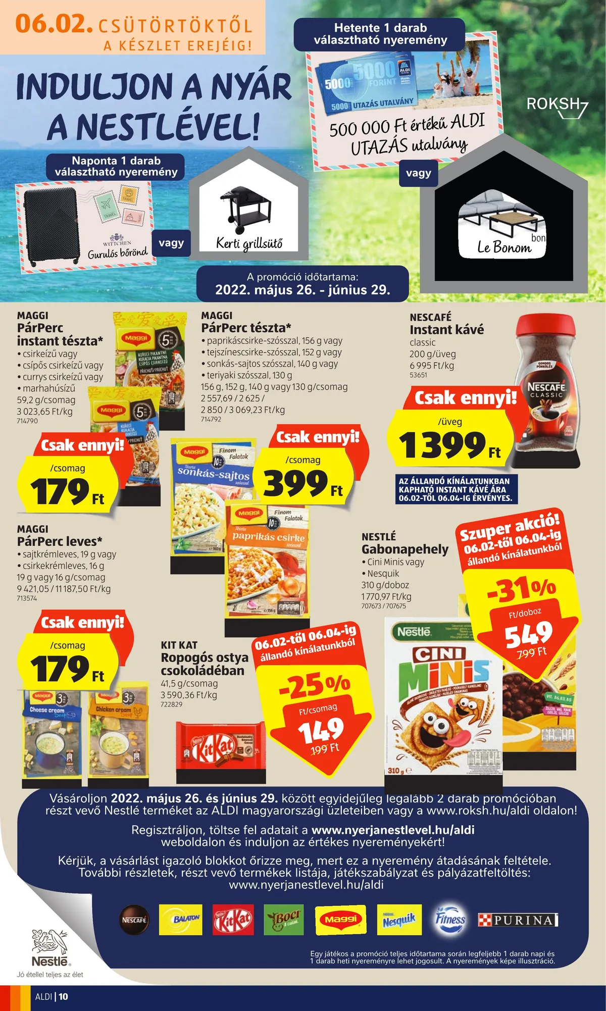 Aldi akciós újság 06.02–06.08 – 10. oldal