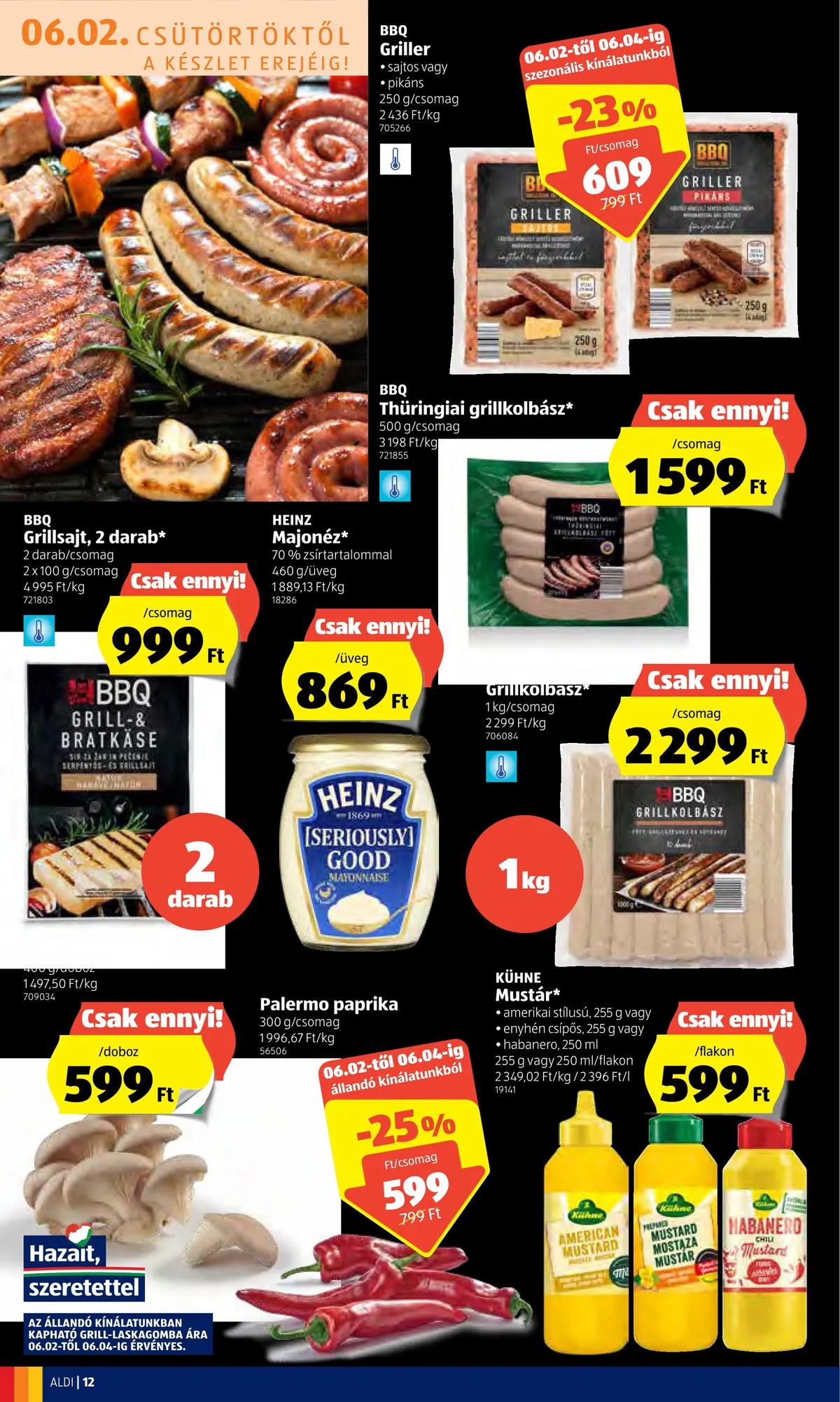 Aldi akciós újság 06.02–06.08 – 12. oldal