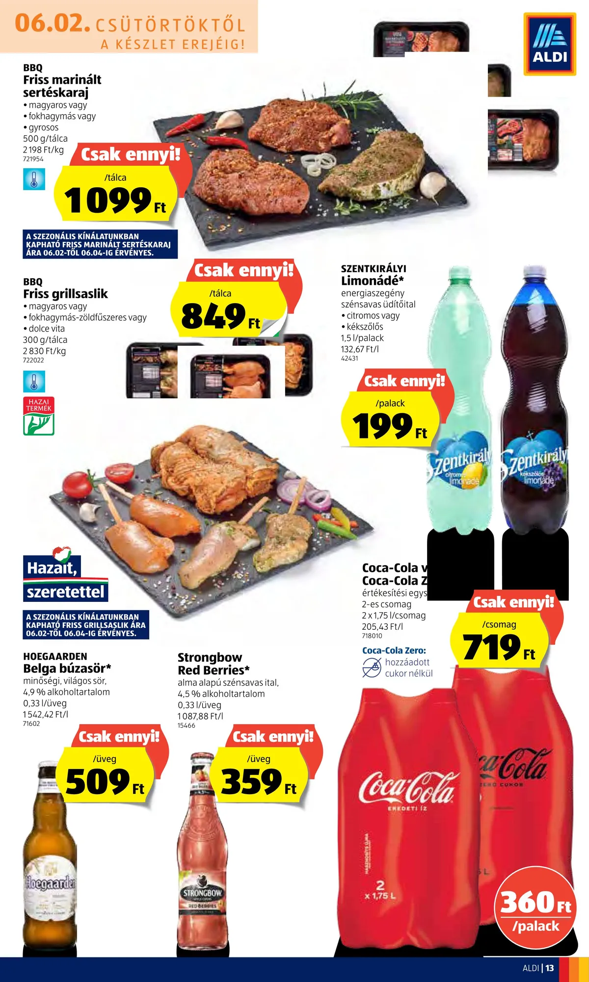 Aldi akciós újság 06.02–06.08 – 13. oldal