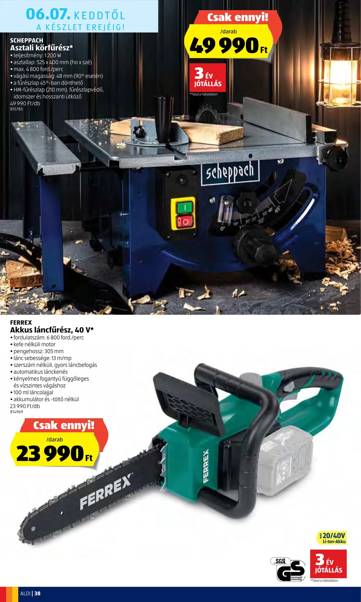 Aldi akciós újság 06.02–06.08 – 38. oldal