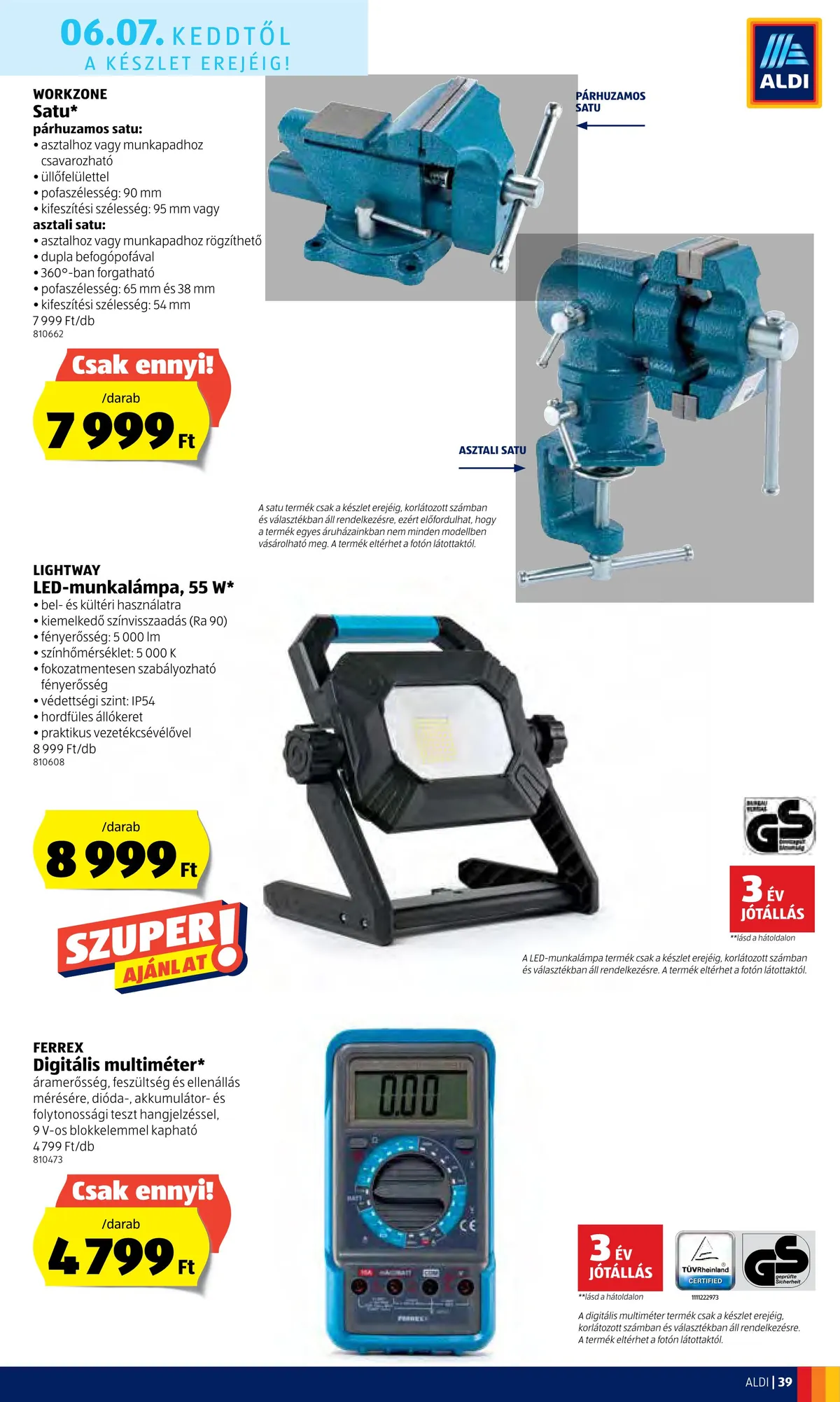Aldi akciós újság 06.02–06.08 – 39. oldal