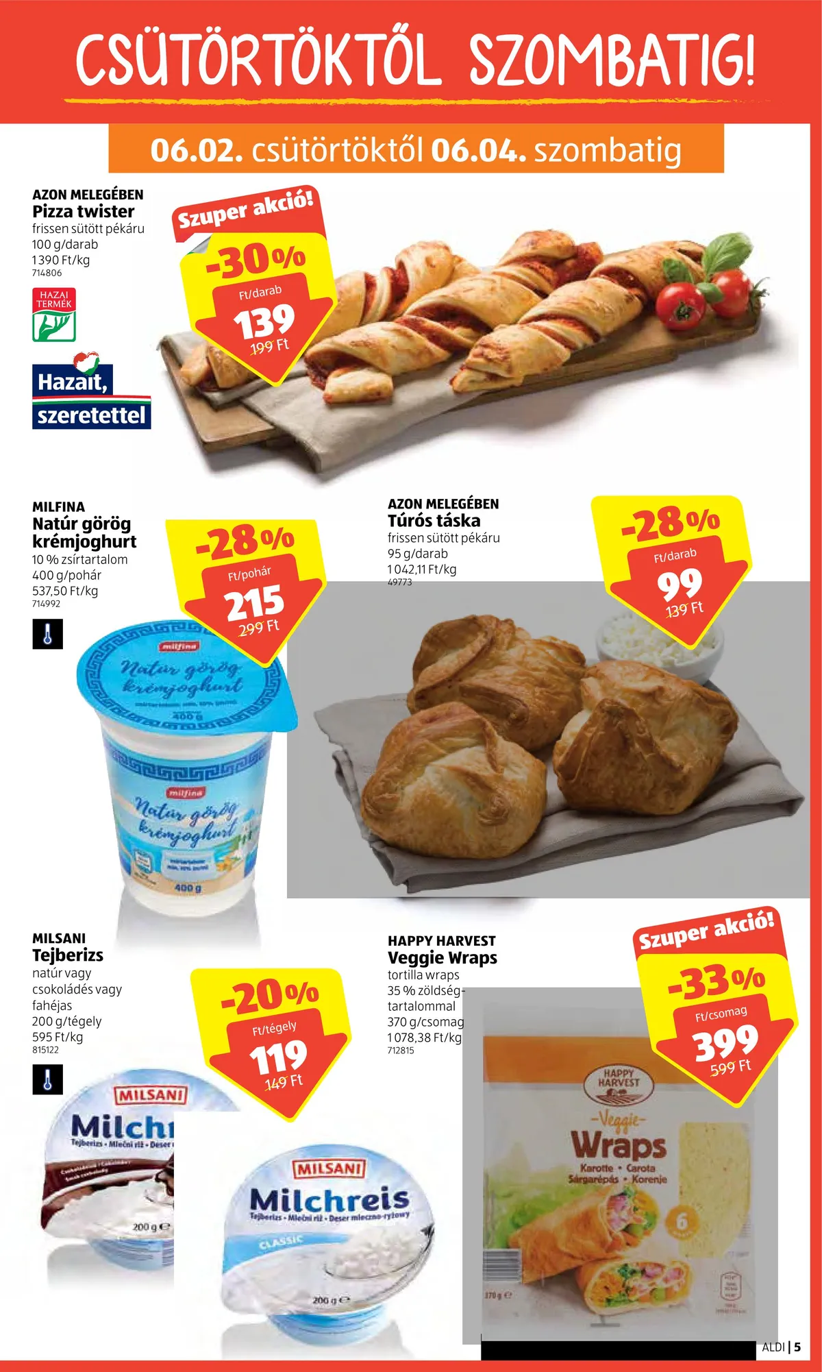 Aldi akciós újság 06.02–06.08 – 5. oldal