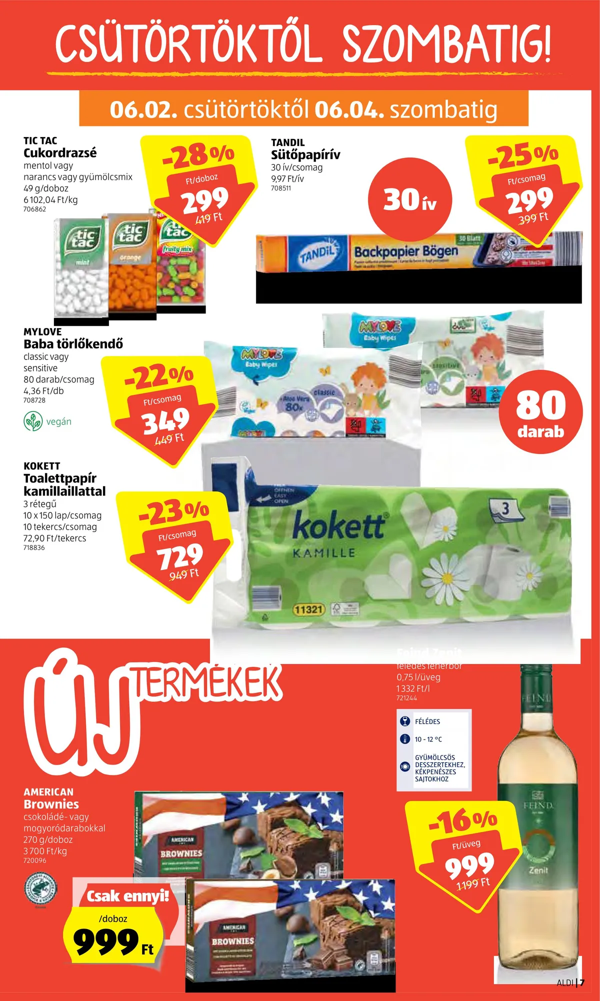 Aldi akciós újság 06.02–06.08 – 7. oldal