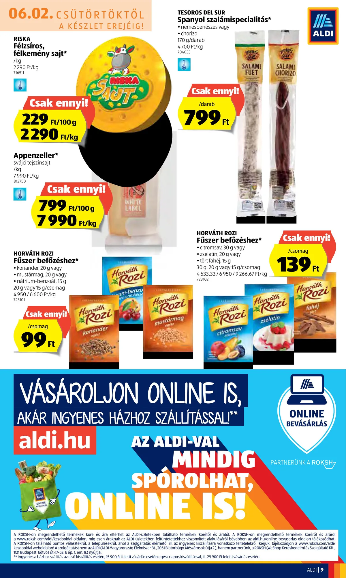 Aldi akciós újság 06.02–06.08 – 9. oldal