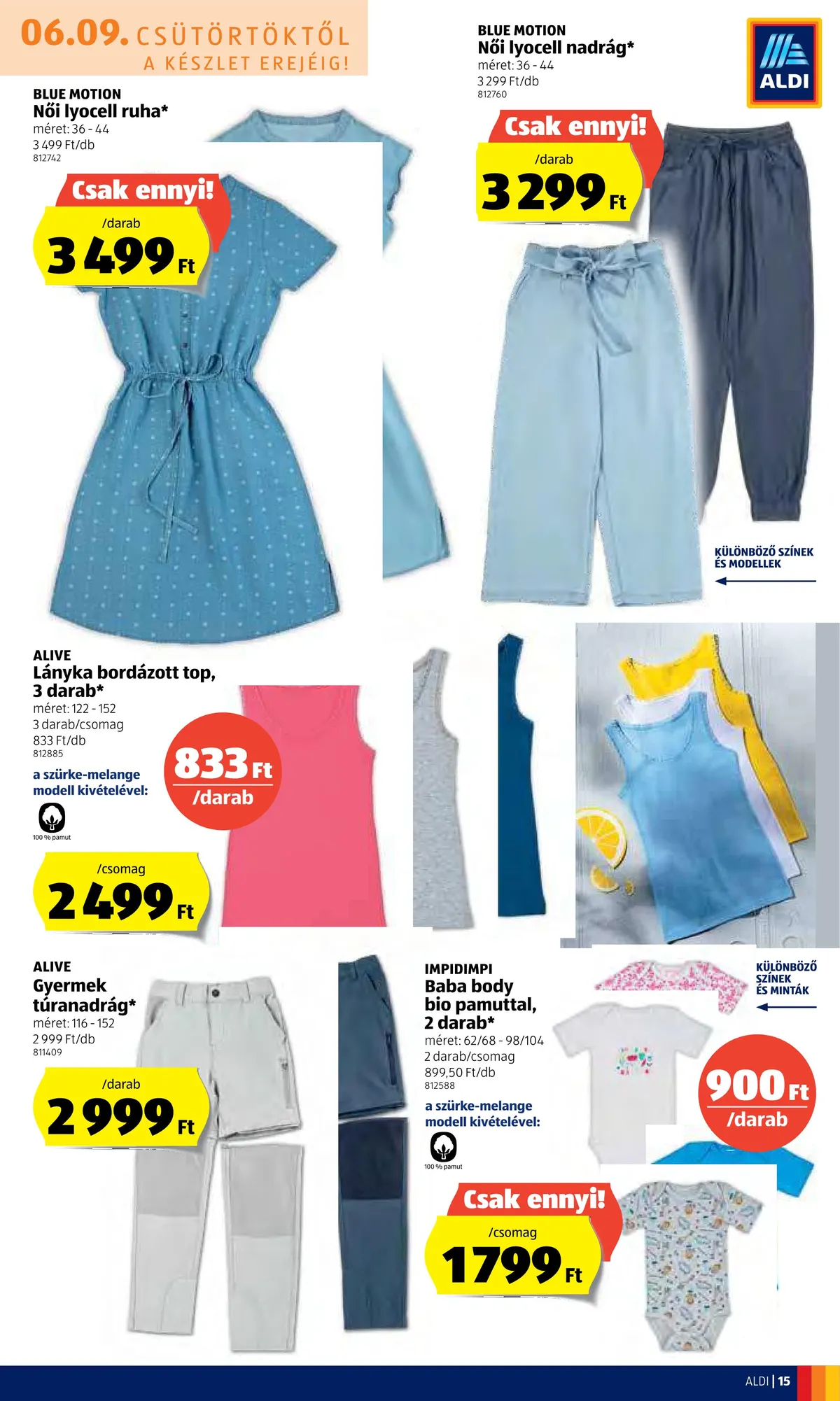 Aldi akciós újság 06.09–06.15 – 15. oldal