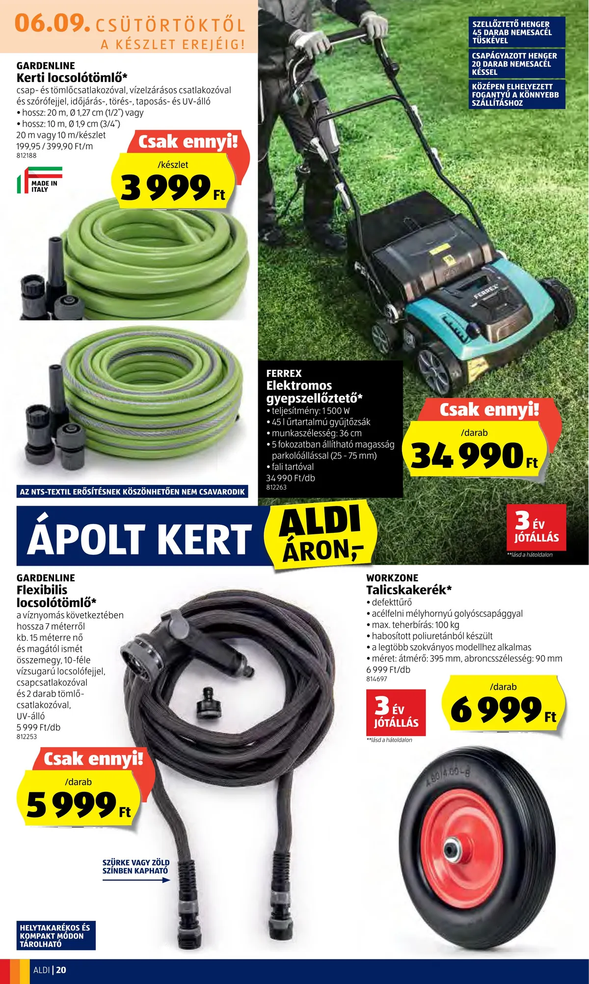 Aldi akciós újság 06.09–06.15 – 20. oldal