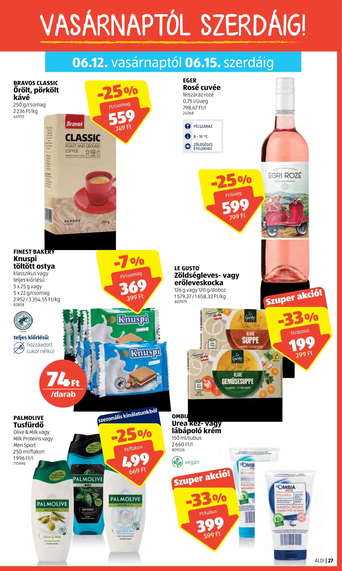 Aldi akciós újság 06.09–06.15 – 27. oldal
