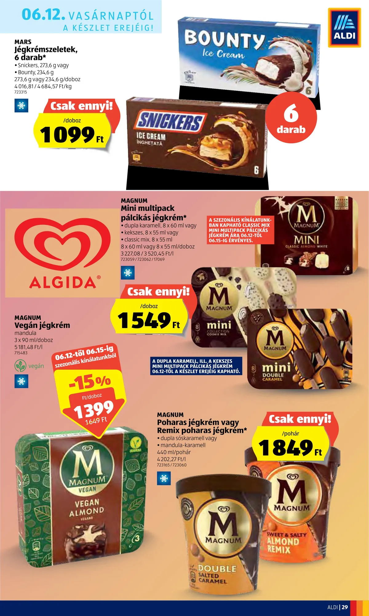 Aldi akciós újság 06.09–06.15 – 29. oldal