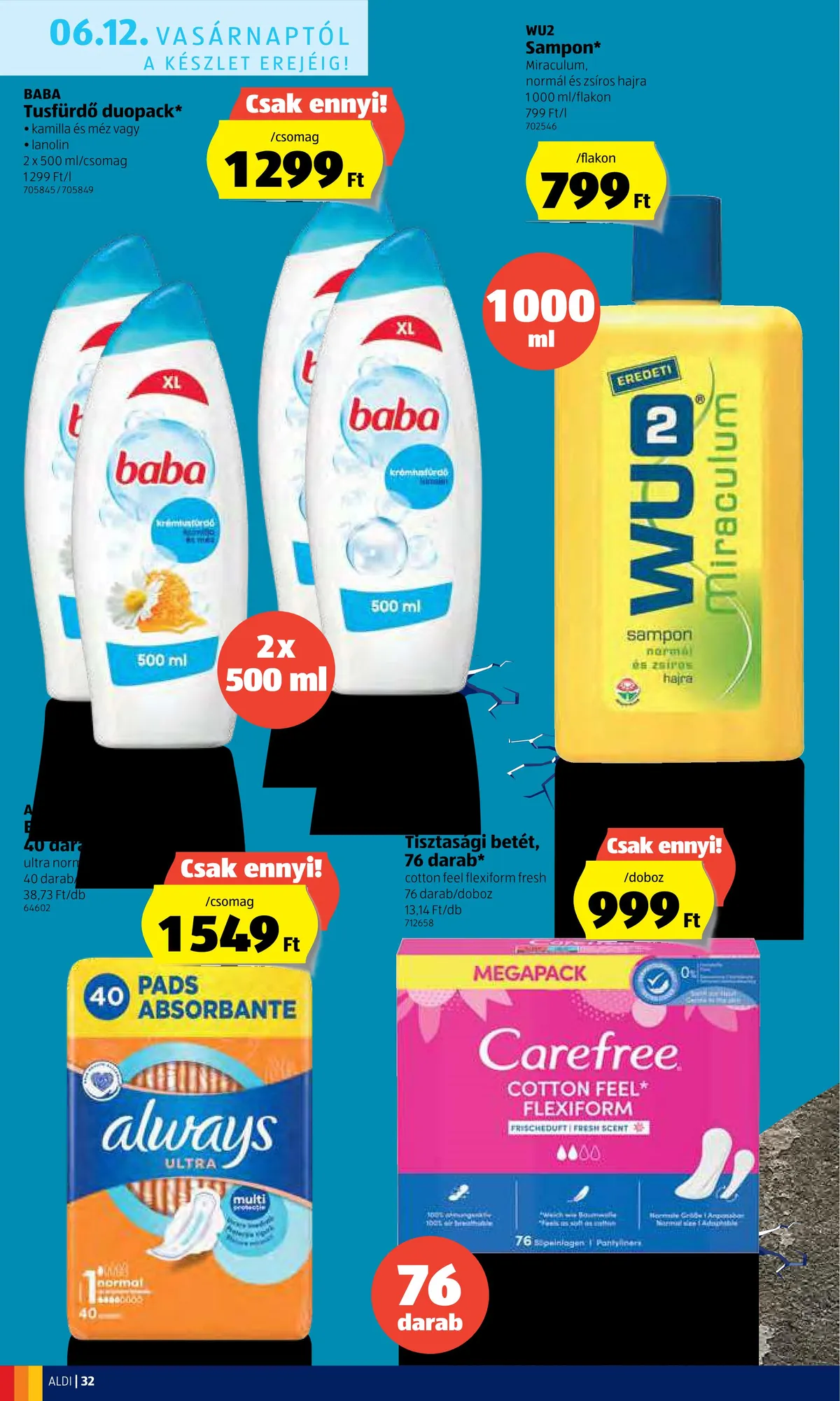 Aldi akciós újság 06.09–06.15 – 32. oldal