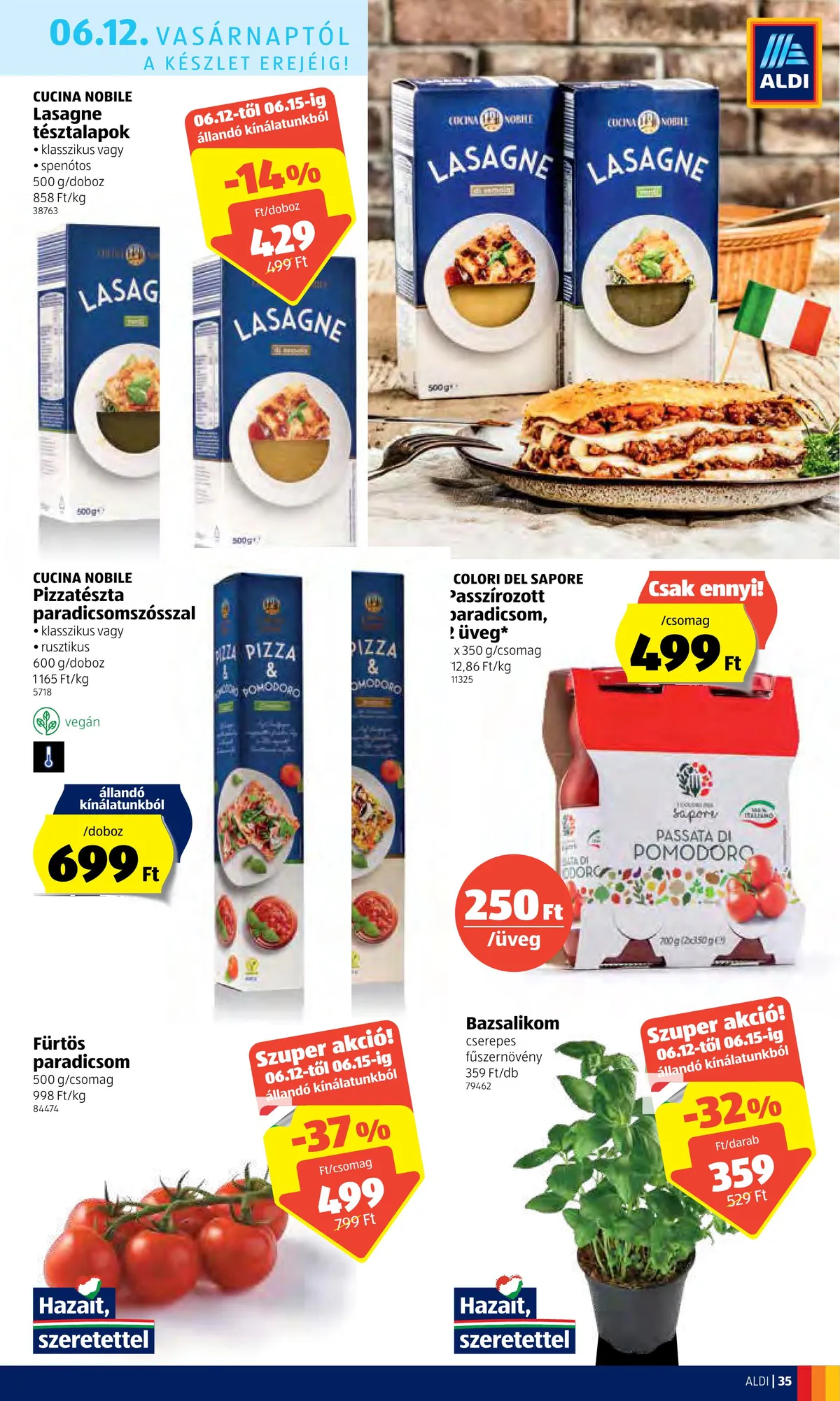 Aldi akciós újság 06.09–06.15 – 35. oldal