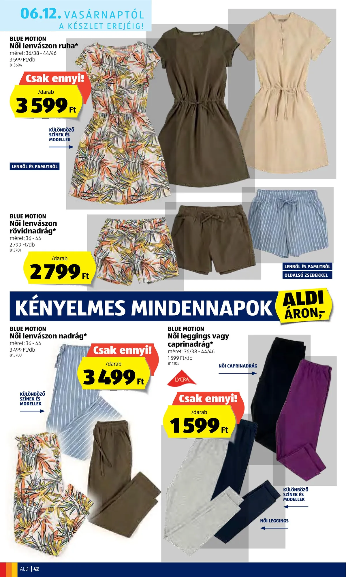 Aldi akciós újság 06.09–06.15 – 42. oldal