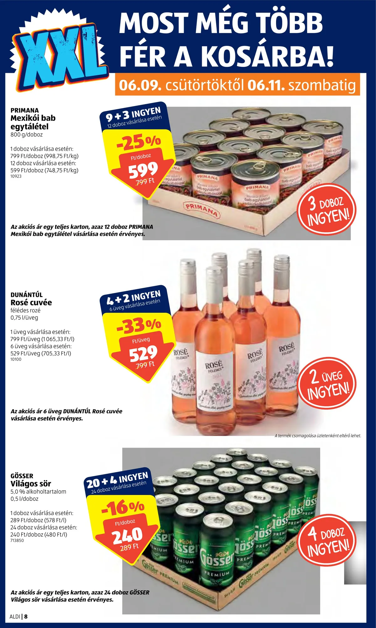 Aldi akciós újság 06.09–06.15 – 8. oldal