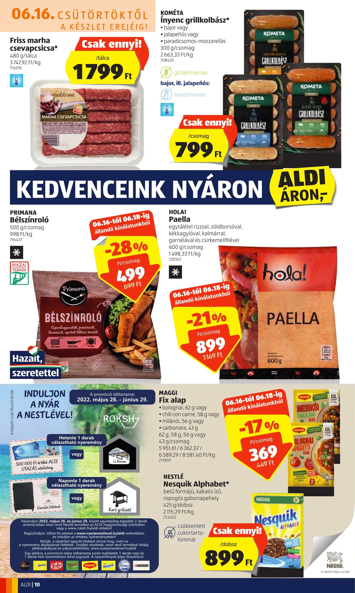 Aldi akciós újság 06.16–06.22 – 10. oldal