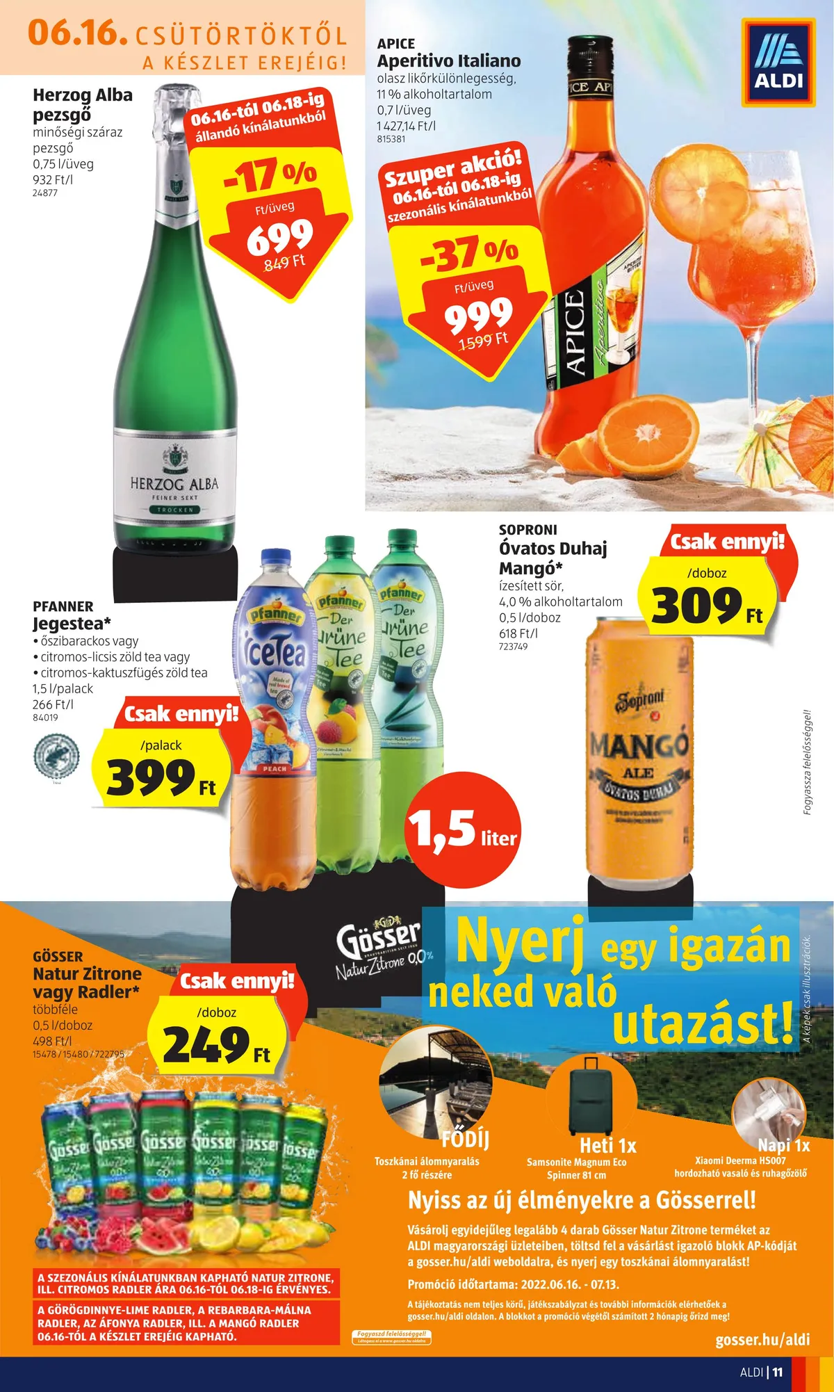 Aldi akciós újság 06.16–06.22 – 11. oldal