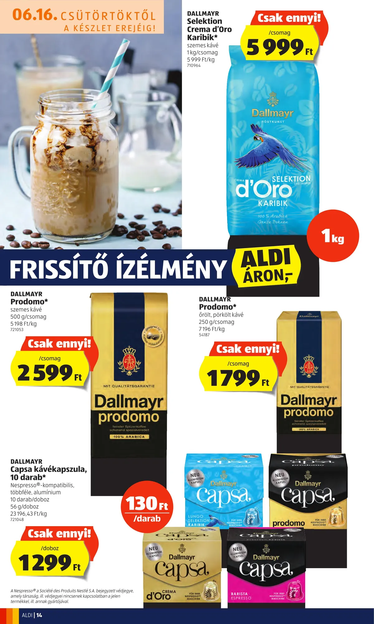 Aldi akciós újság 06.16–06.22 – 14. oldal