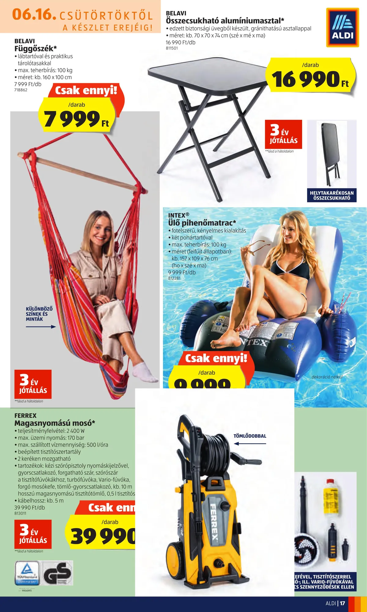 Aldi akciós újság 06.16–06.22 – 17. oldal