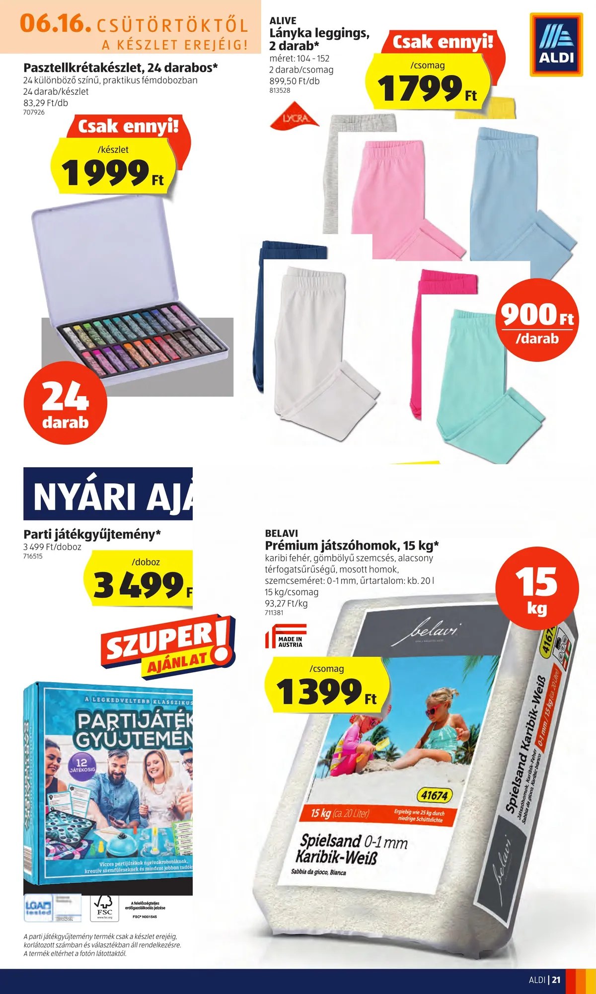Aldi akciós újság 06.16–06.22 – 21. oldal