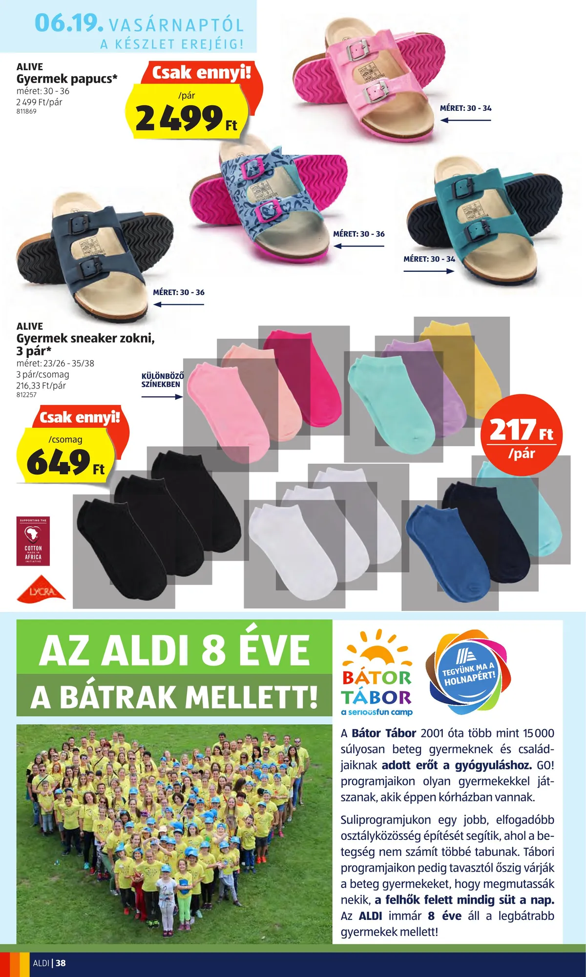 Aldi akciós újság 06.16–06.22 – 38. oldal