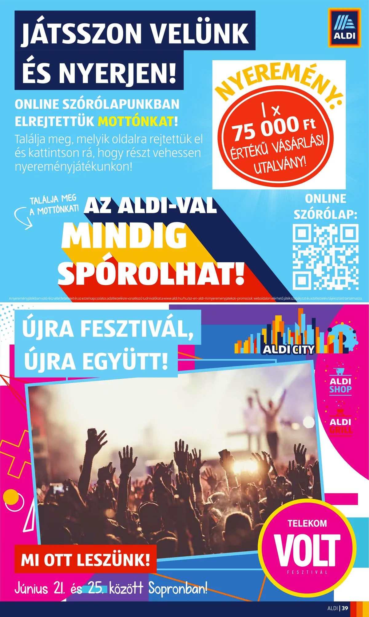 Aldi akciós újság 06.16–06.22 – 39. oldal