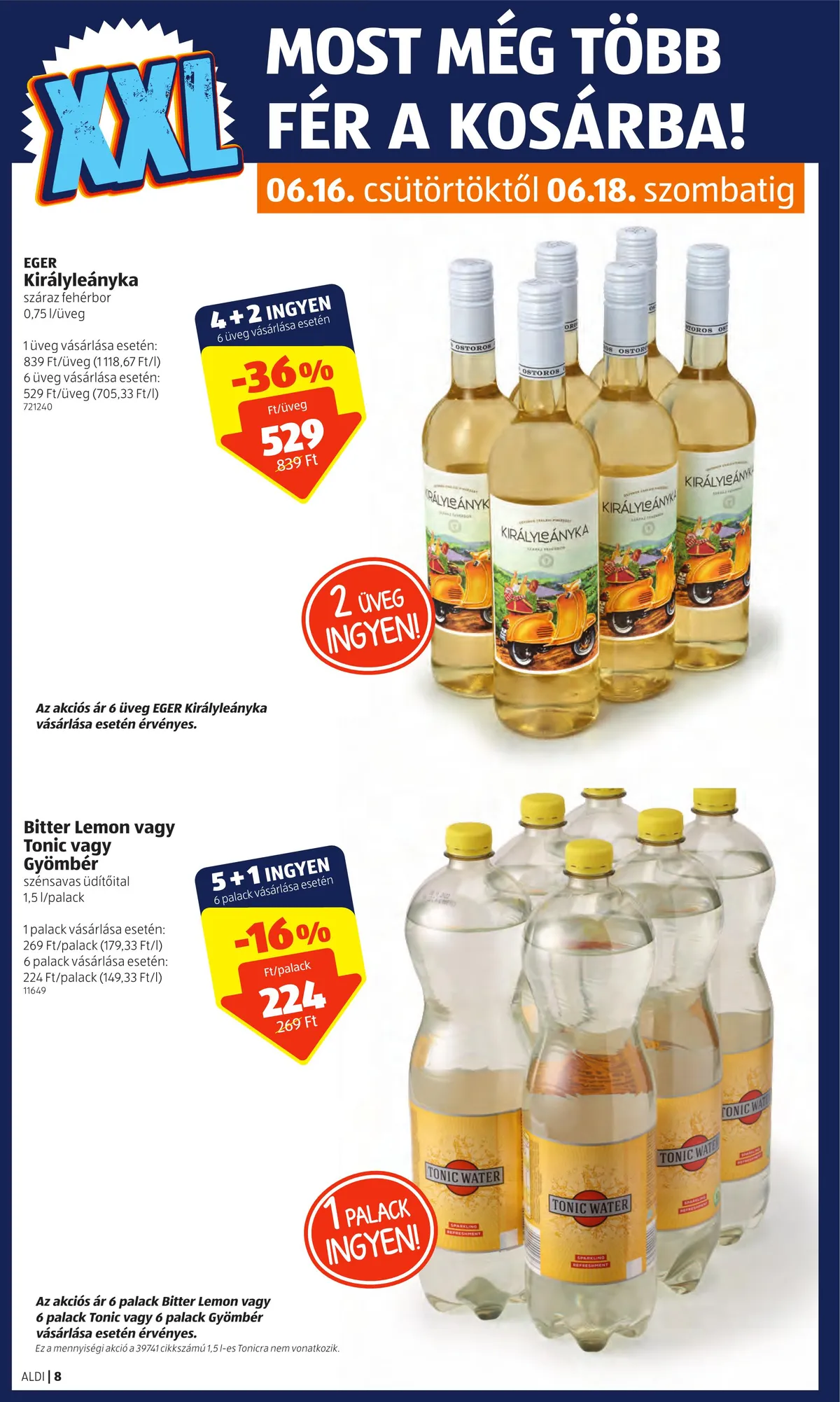 Aldi akciós újság 06.16–06.22 – 8. oldal