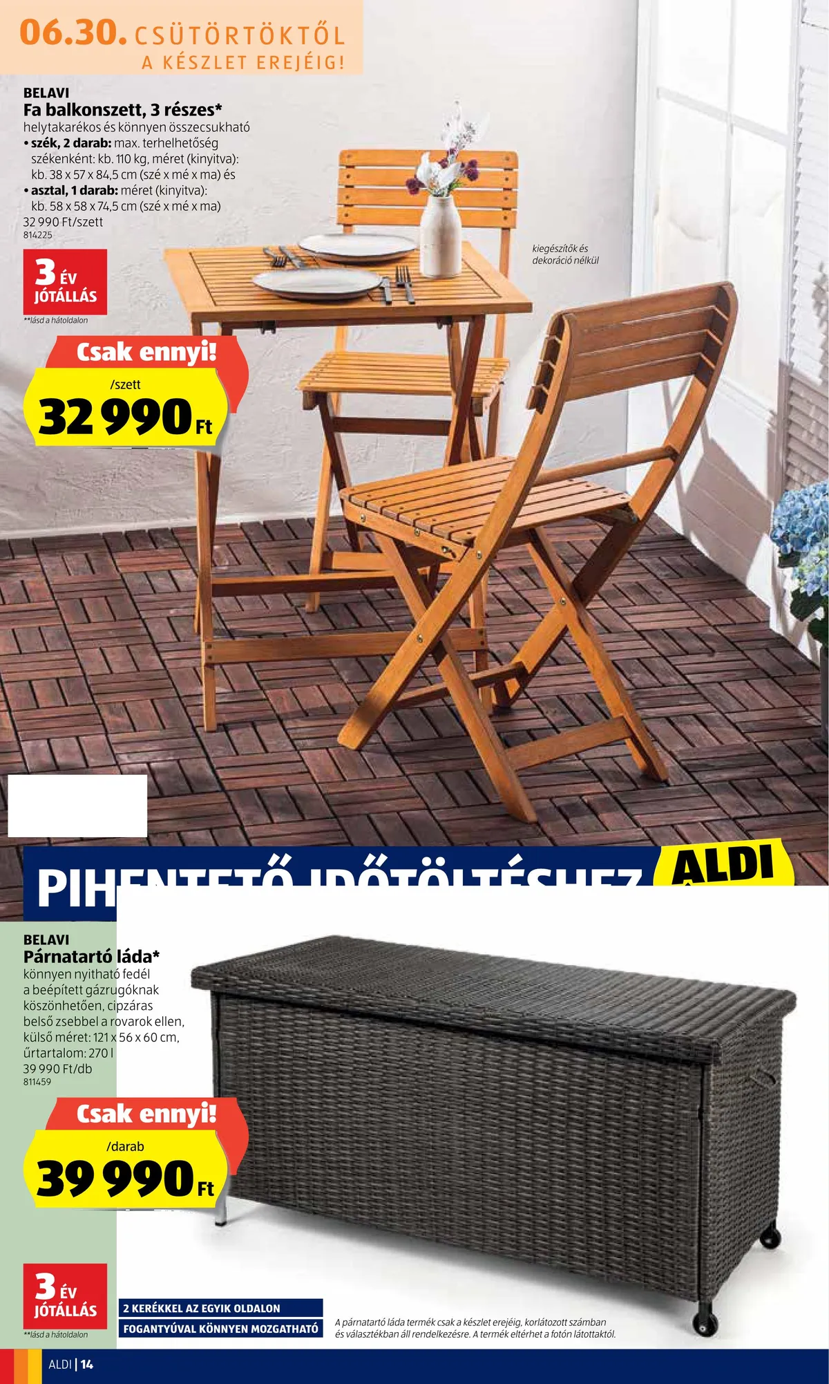 Aldi akciós újság 06.30–07.06 – 14. oldal
