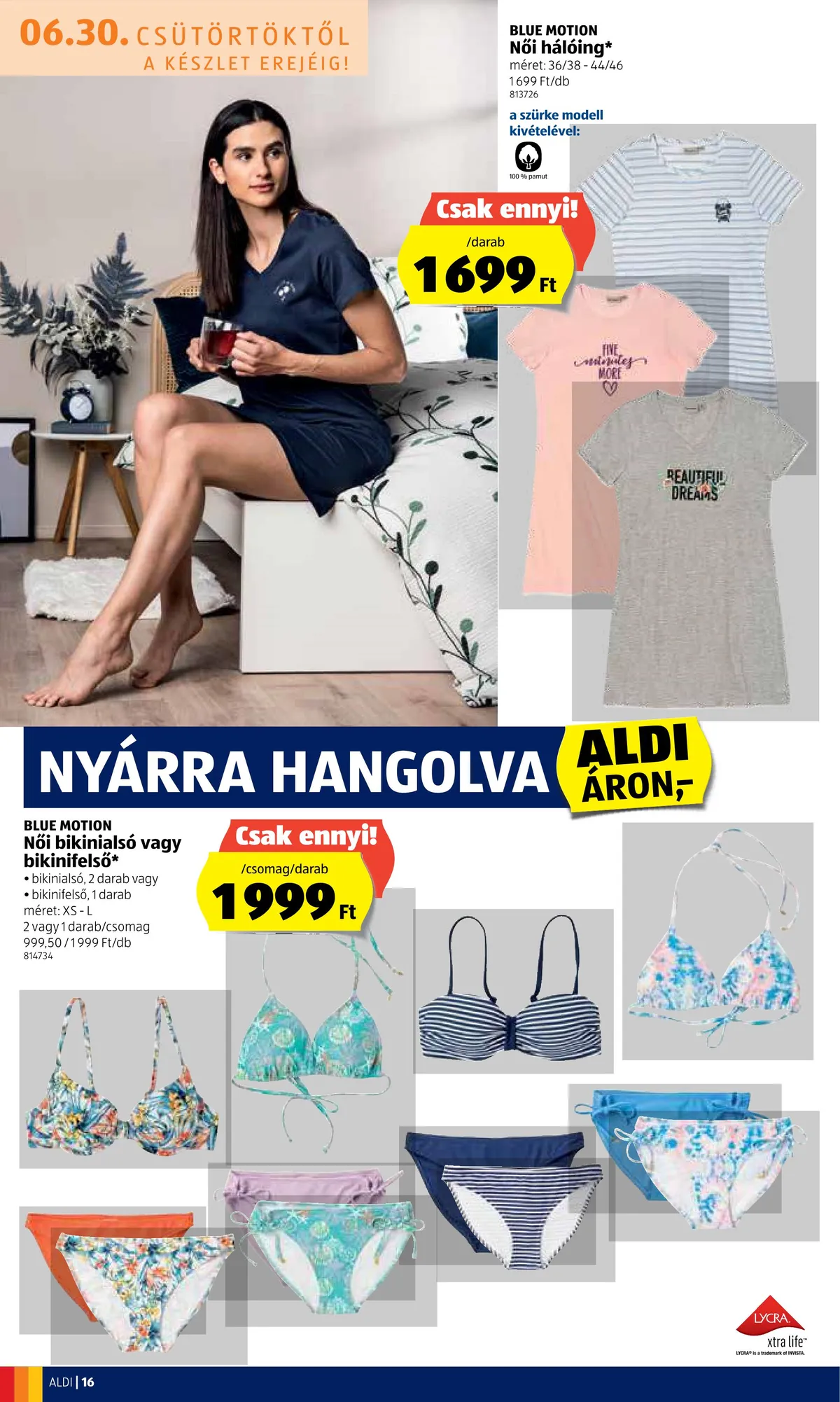 Aldi akciós újság 06.30–07.06 – 16. oldal