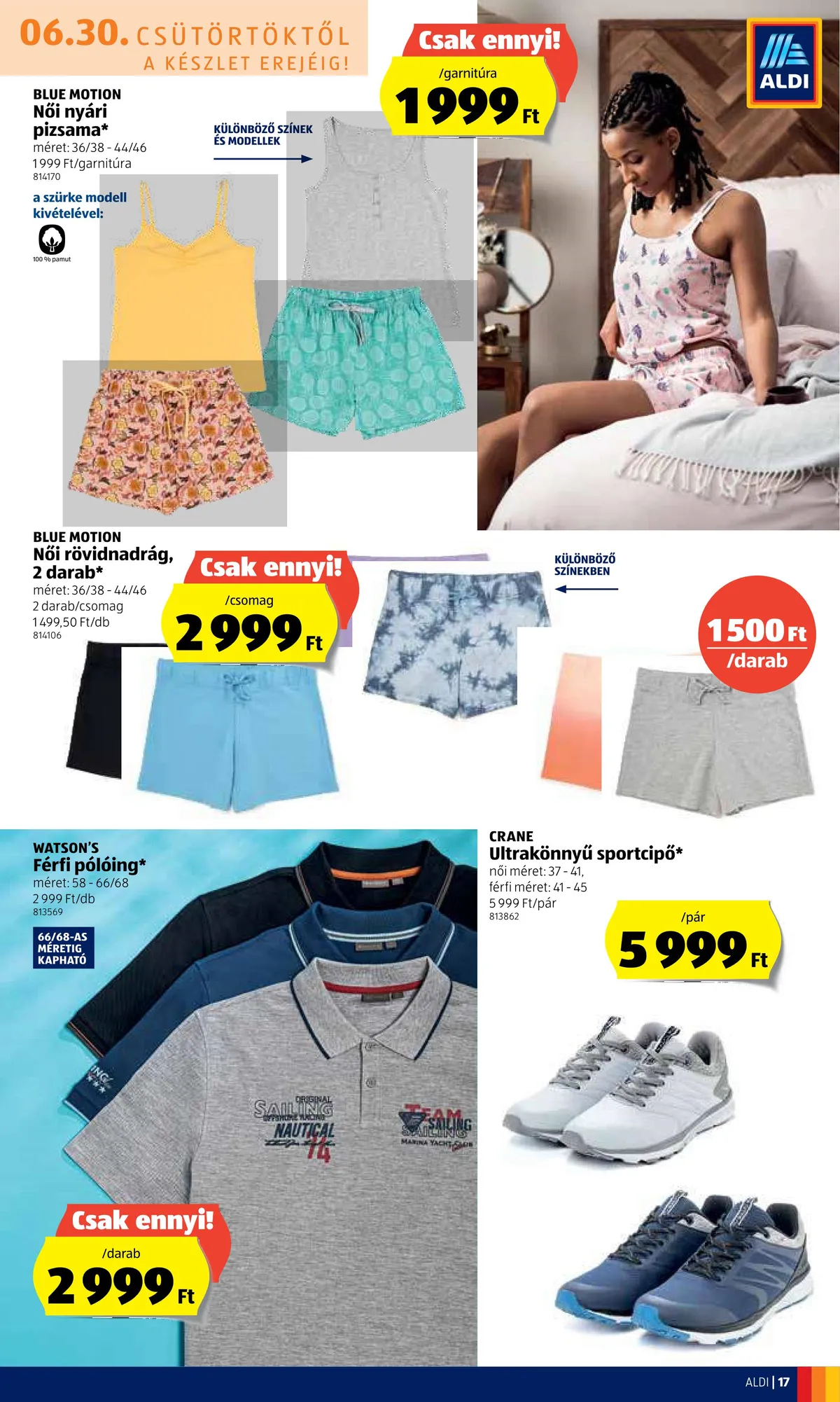 Aldi akciós újság 06.30–07.06 – 17. oldal