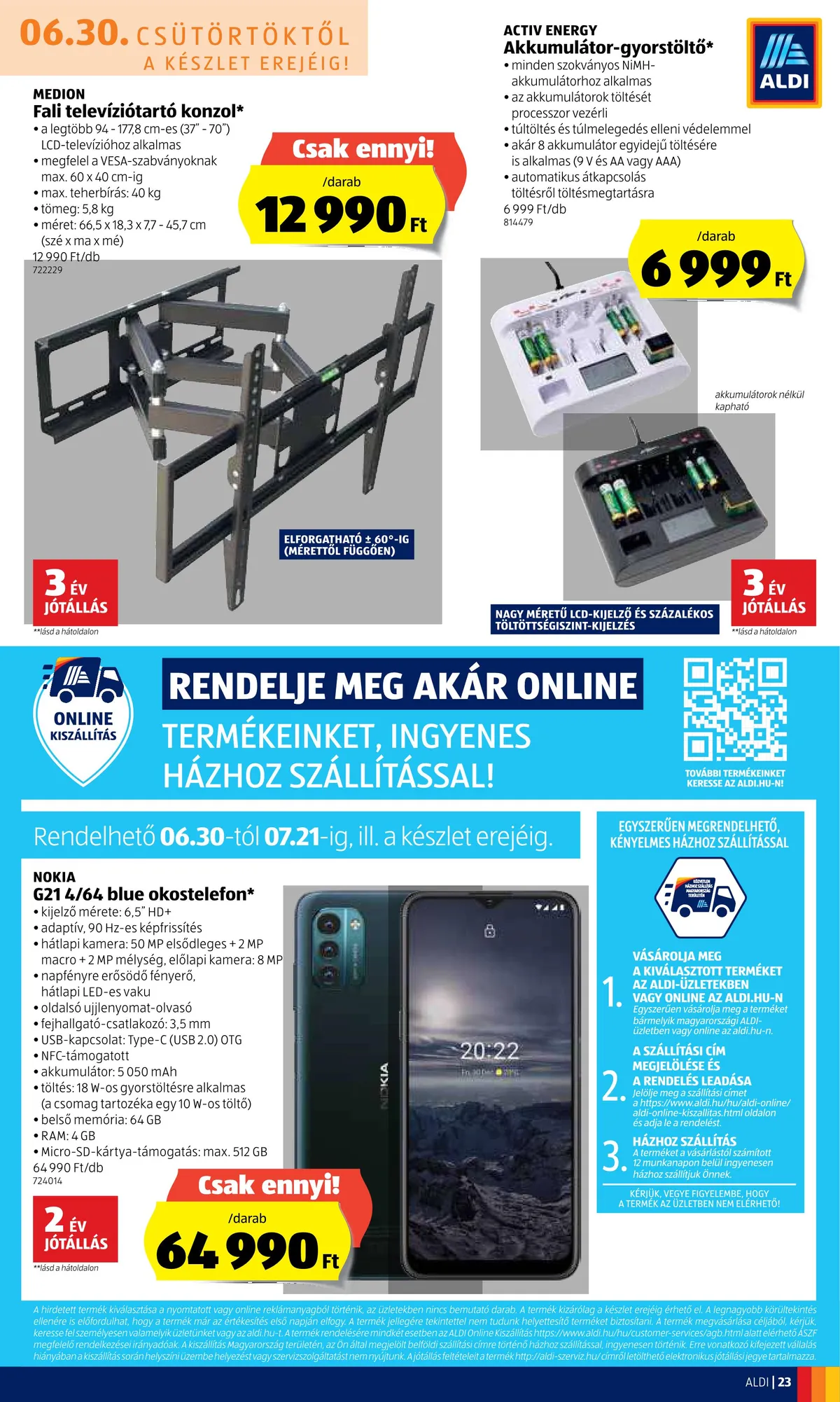 Aldi akciós újság 06.30–07.06 – 23. oldal
