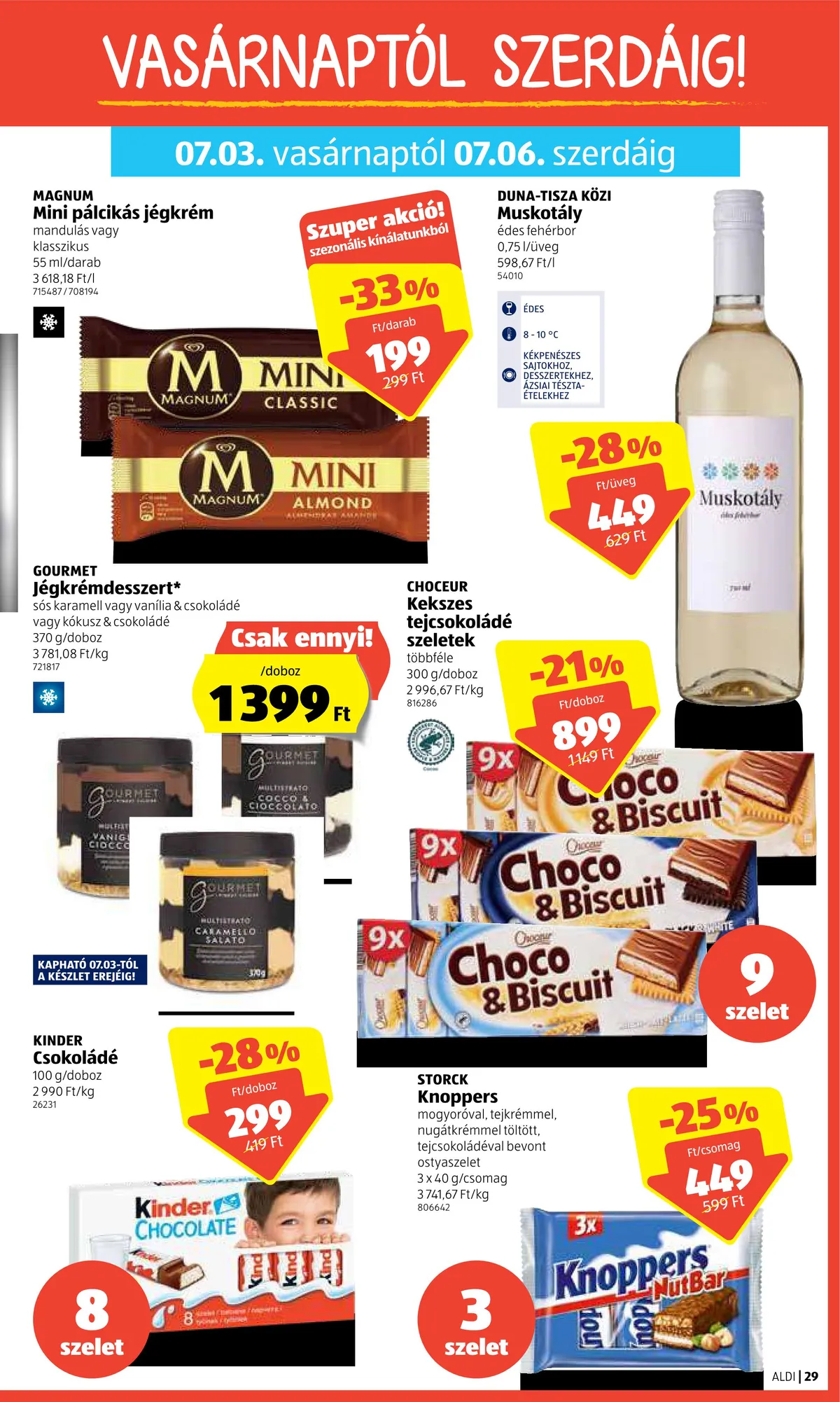 Aldi akciós újság 06.30–07.06 – 29. oldal