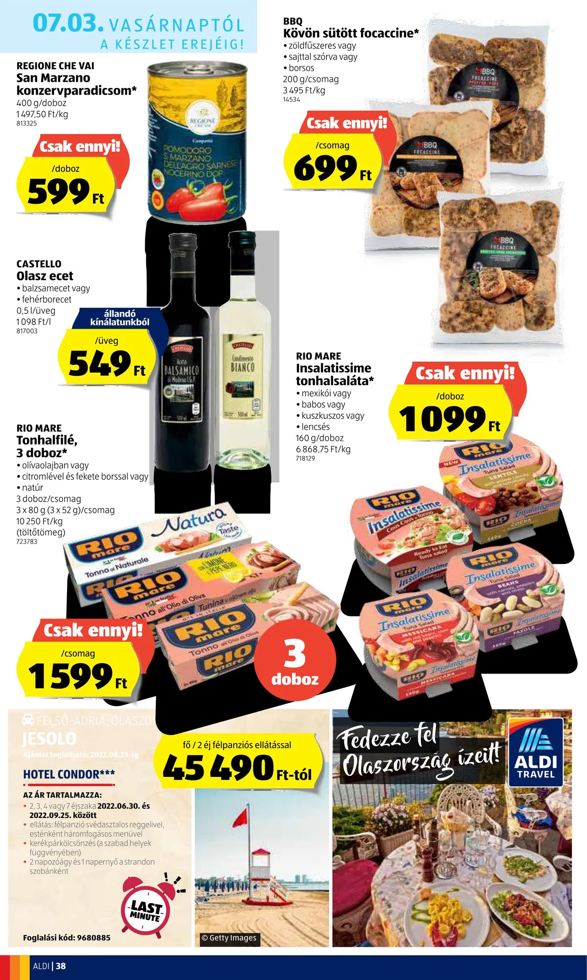 Aldi akciós újság 06.30–07.06 – 38. oldal