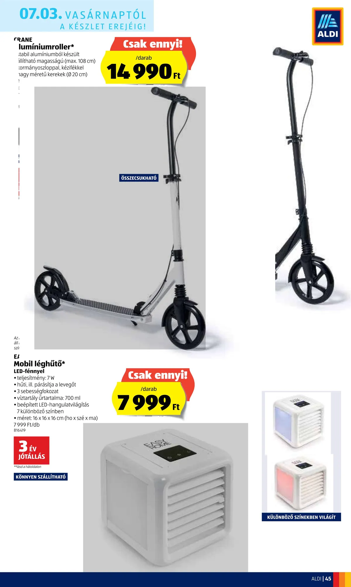 Aldi akciós újság 06.30–07.06 – 45. oldal
