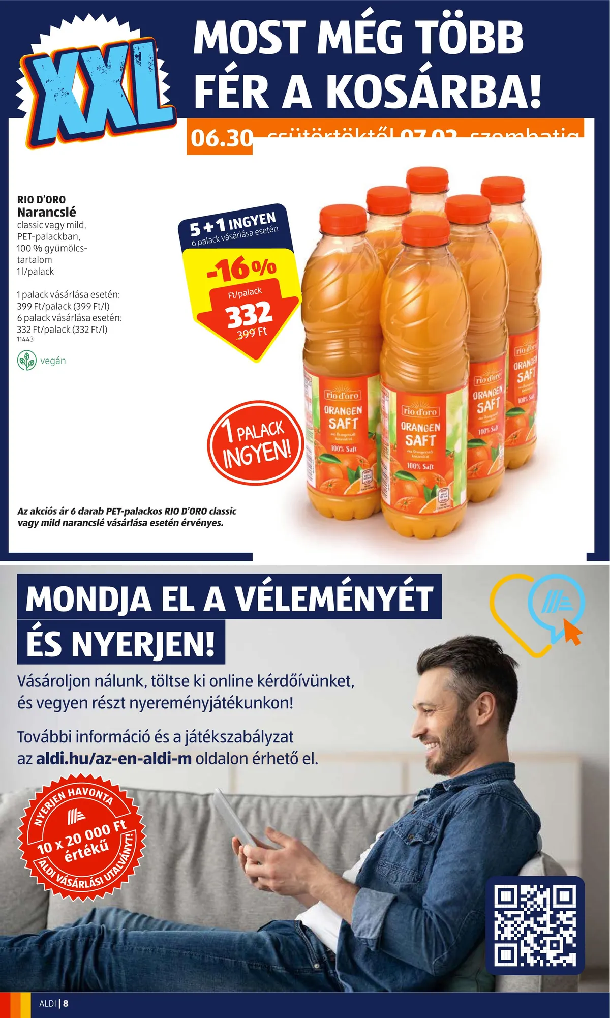 Aldi akciós újság 06.30–07.06 – 8. oldal