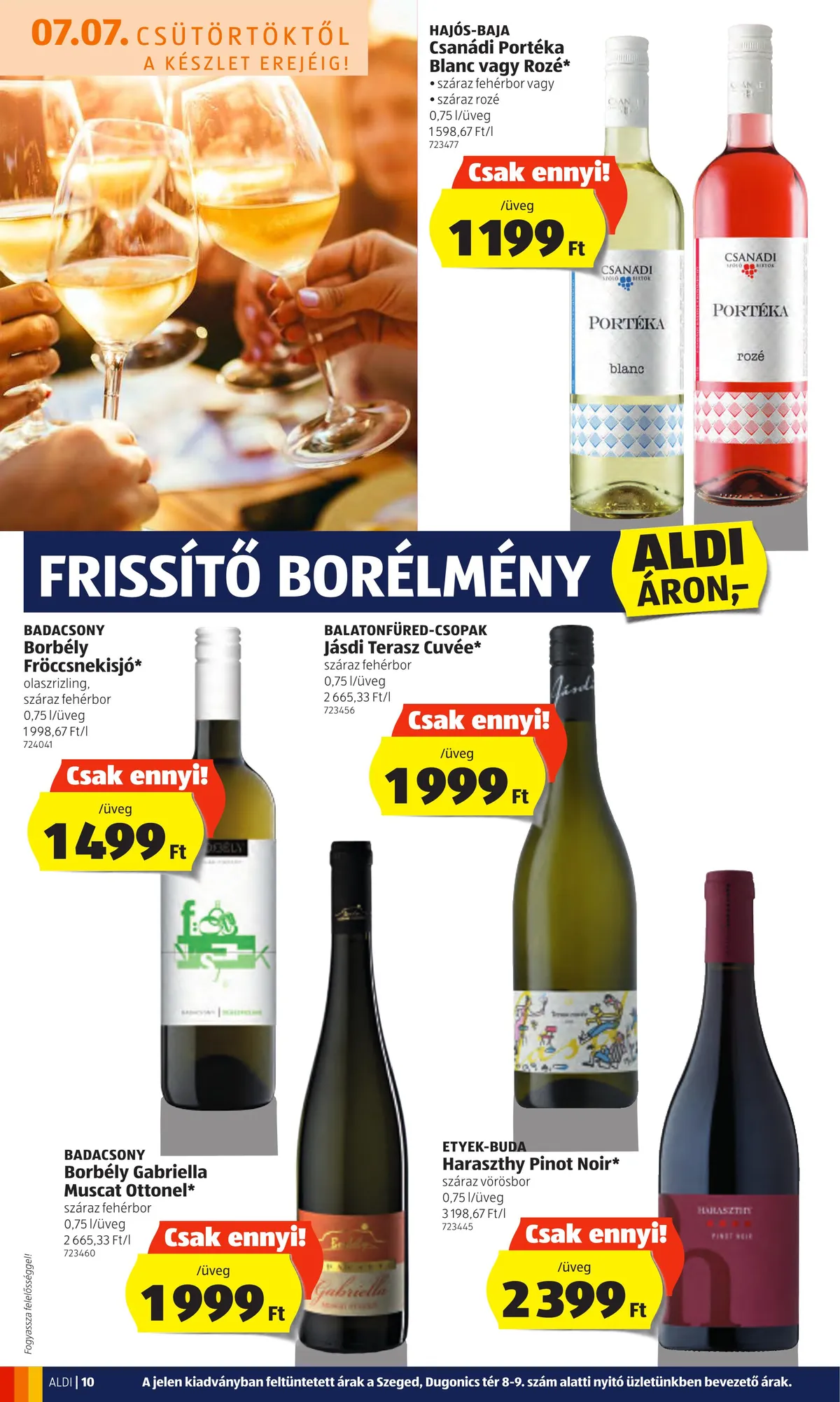 Aldi akciós újság 07.07–07.13 – 10. oldal