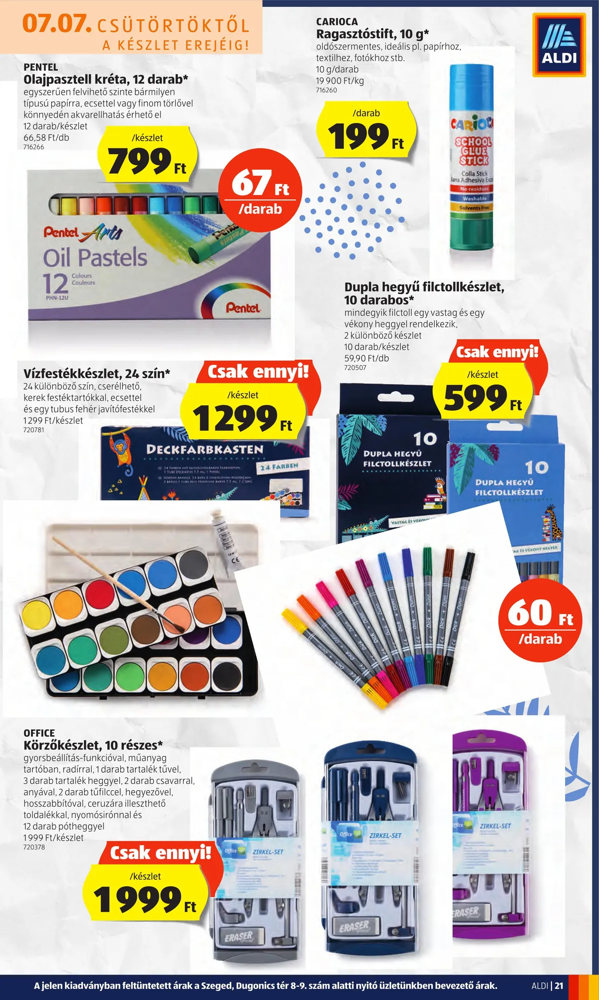 Aldi akciós újság 07.07–07.13 – 21. oldal