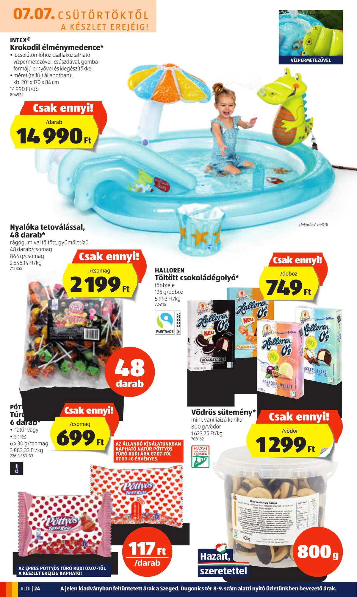 Aldi akciós újság 07.07–07.13 – 24. oldal