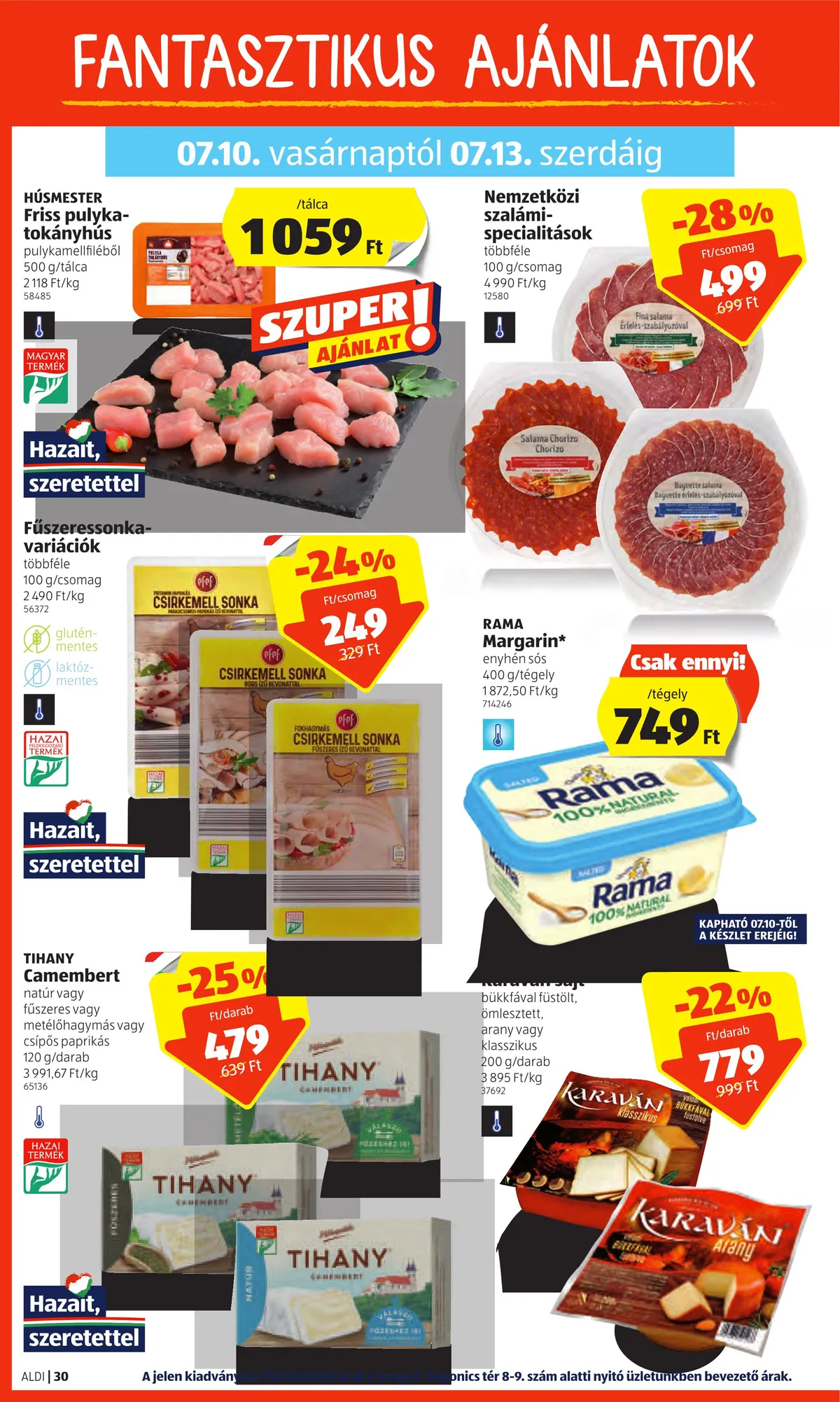 Aldi akciós újság 07.07–07.13 – 30. oldal