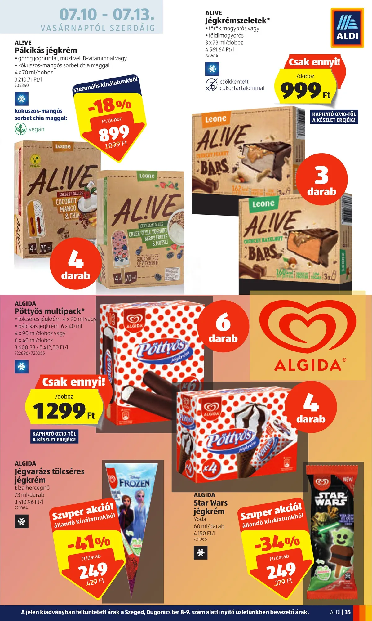 Aldi akciós újság 07.07–07.13 – 35. oldal