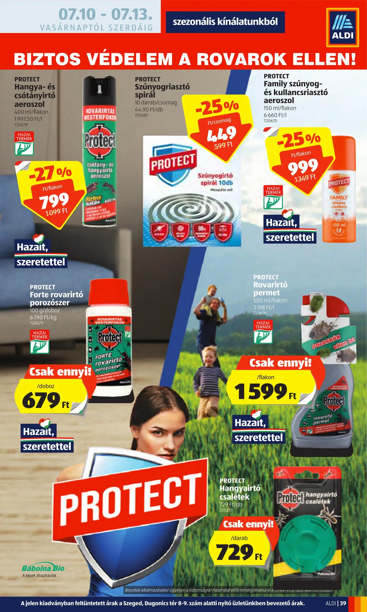 Aldi akciós újság 07.07–07.13 – 39. oldal